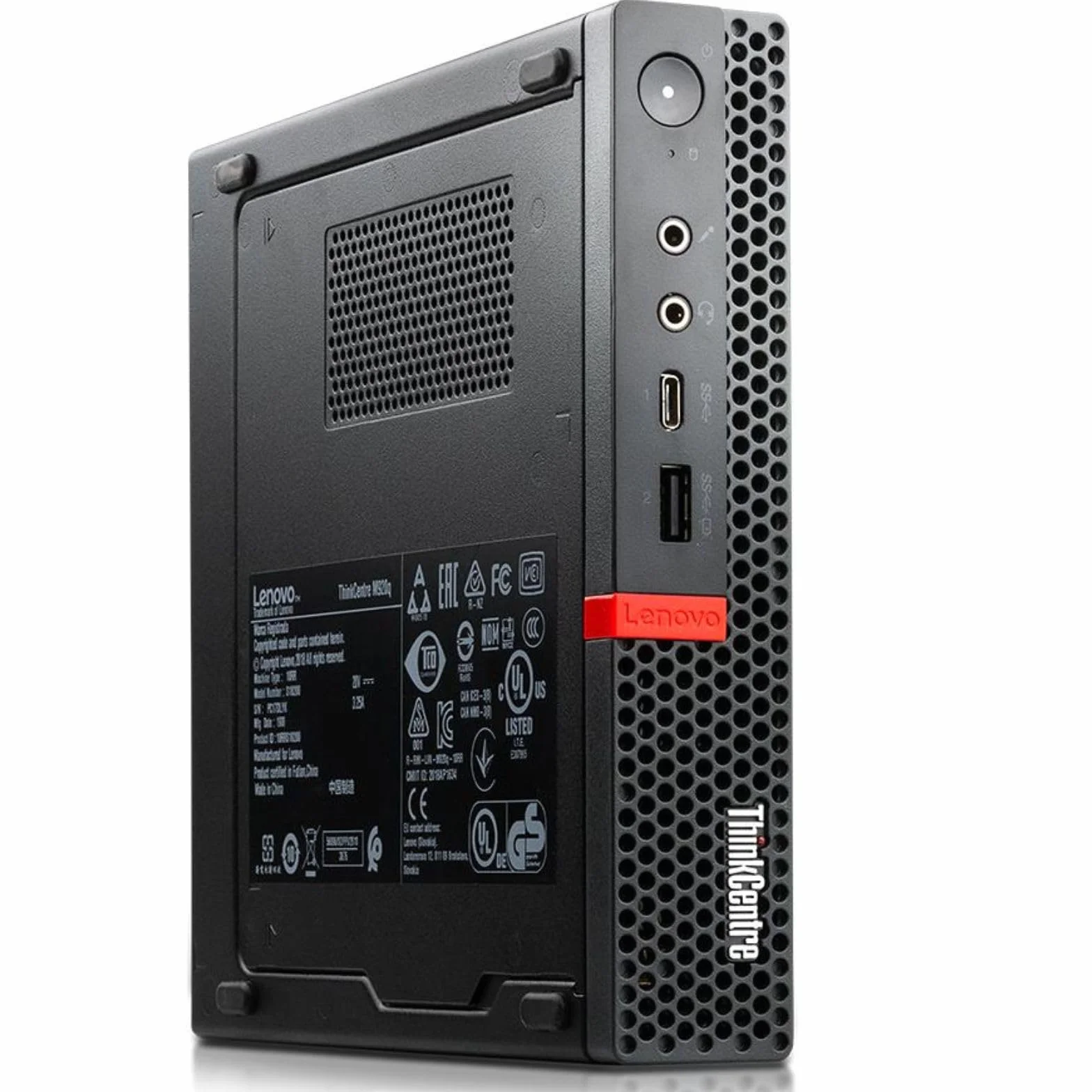 Lenovo ThinkCentre M920q Tiny Mini komputer stacjonarny, Intel i5-8400T, 16 GB RAM, 512 GB SSD, HDMI Win 11 Pro (odnowiony)