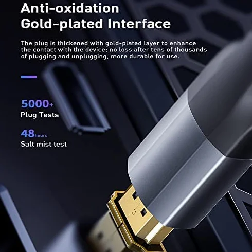 Kabel adaptera VGA na HDMI z audio 5 m aktywny 1080P