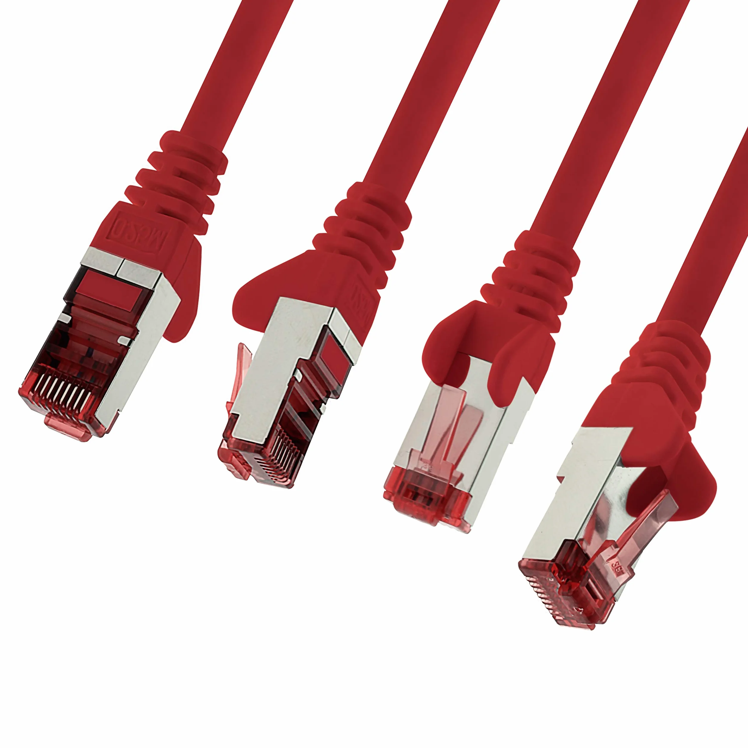 Cat6 Kabel Sieciowy Sftp 5 x 0,25 m Czerwony 1000 Mbit/s