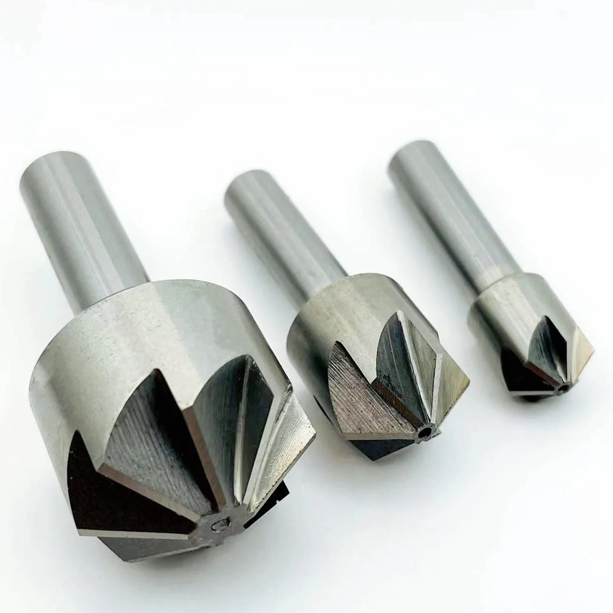 Wiertło stożkowe z łbem sześciokątnym, Wiertło stożkowe HSS 120 stopni, trzpień prosty, gratowanie, fazowanie, 6-50 mm(35mm 120 Degree)