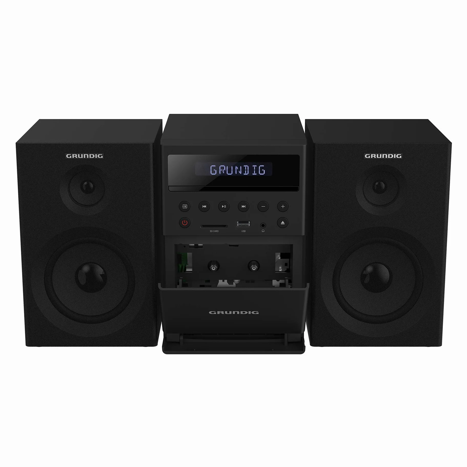Grundig GHF1050 Mini Wieża Stereo 60W Czarny