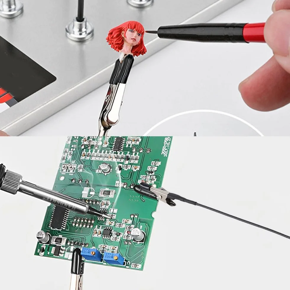 Lutowanie trzecie ręczne, pomocnik do lutowania trzeciej ręki, narzędzie do lutowania PCB, magnetyczna pomocnik, trzecia ręka do spawania, trzecia ręka do lutowania z podstawą magnetyczną