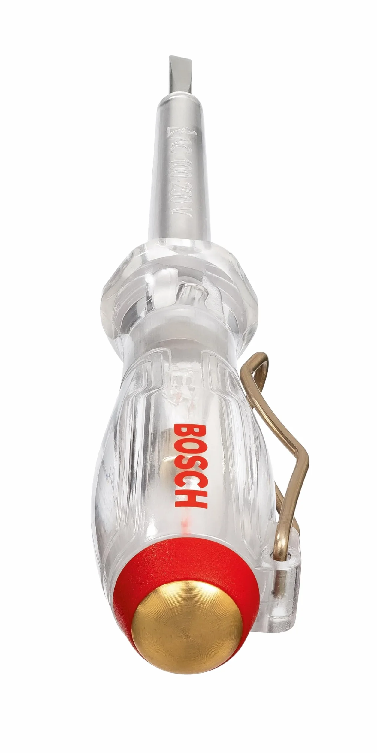 Bosch Professional: jednobiegunowy próbnik fazowy (SL 3 x 65, zakres wykrywania napięcia 120 V – 250 V AC)