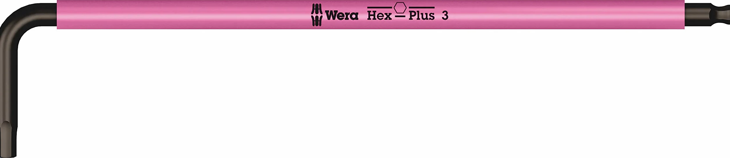 Wera 05133165001 950/9 Hex-Plus Multicolour 3 zestaw kluczy kątowych, metryczny, BlackLaser, 12-częściowy