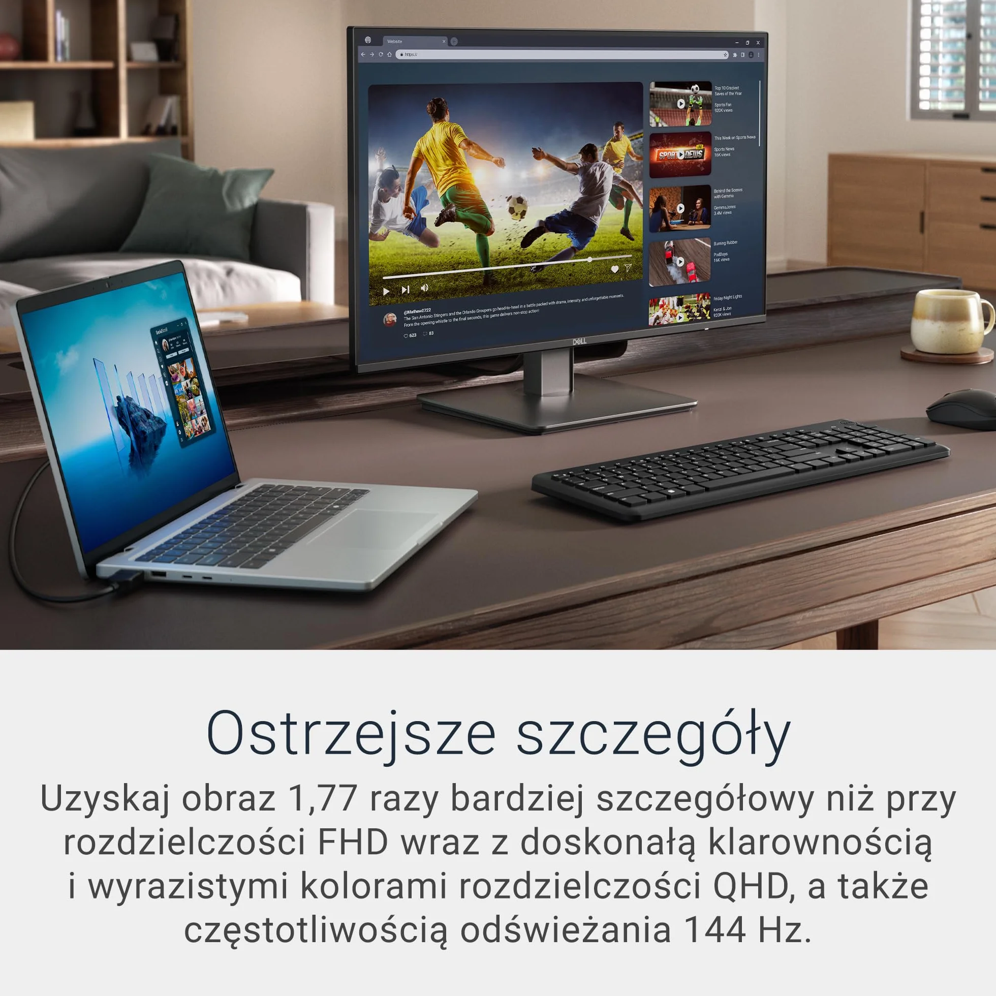 Dell 27 QHD Monitor - SE2726D