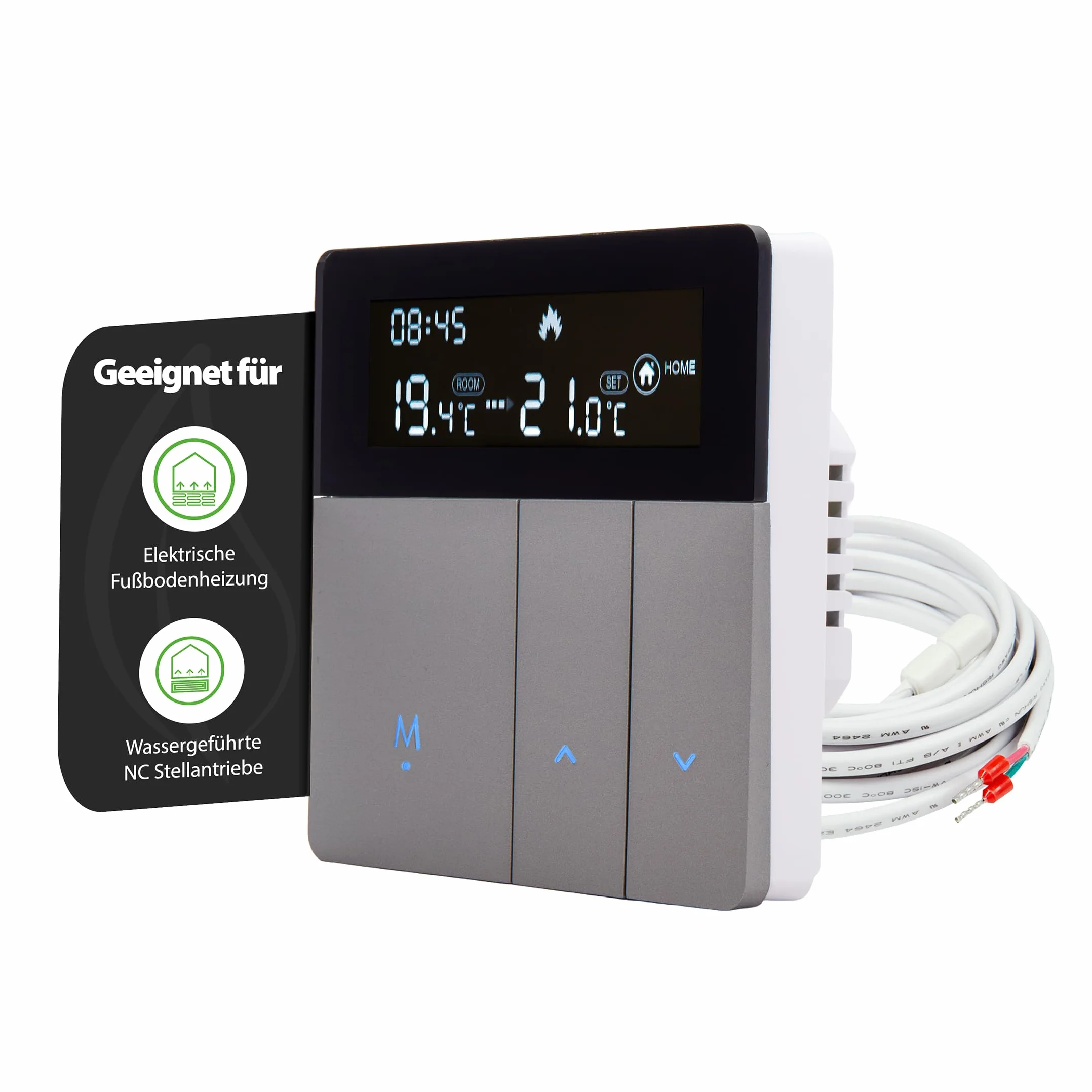 Inteligentny termostat WiFi z aplikacją do ogrzewania podłogowego, grzejnika, cyfrowy regulator
