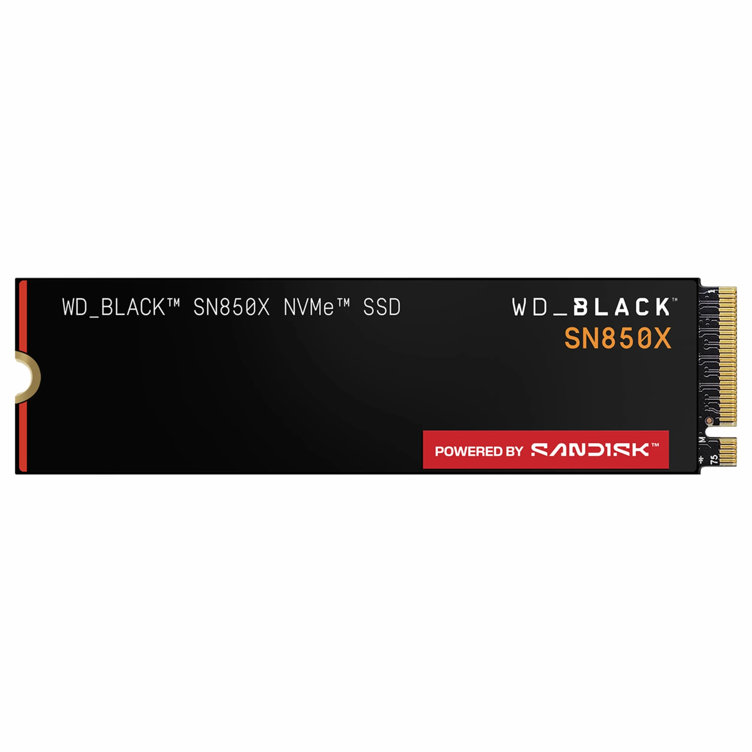 WD_BLACK SN850X SSD M.2 2280 NVMe 2 TB PCIe Gen4 Gaming Expansion SSD