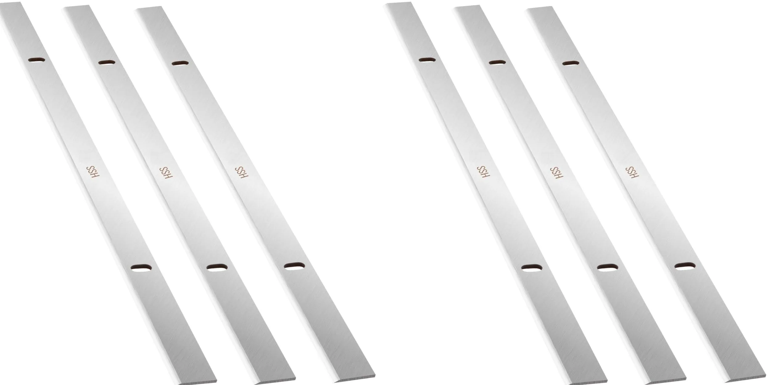 6 x nóż do strugania Vevor 330 330 x 16,5 x 2 mm