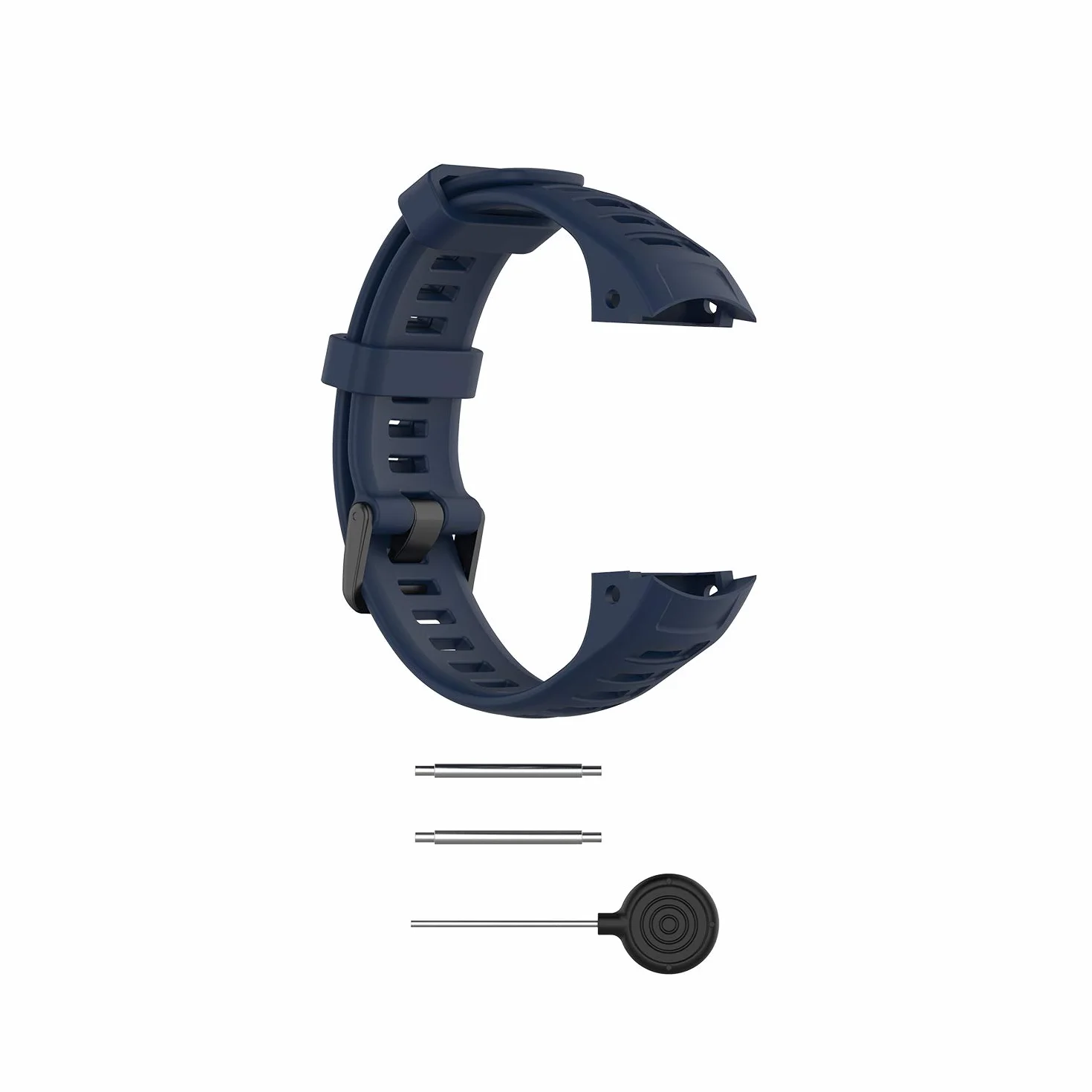 Pasek Silikonowy Zastępczy do Garmin Instinct 2, 22mm, Kompatybilny z Instinct Solar, Instinct, Instinct Esports, Instinct 2 Solar (Granatowy)