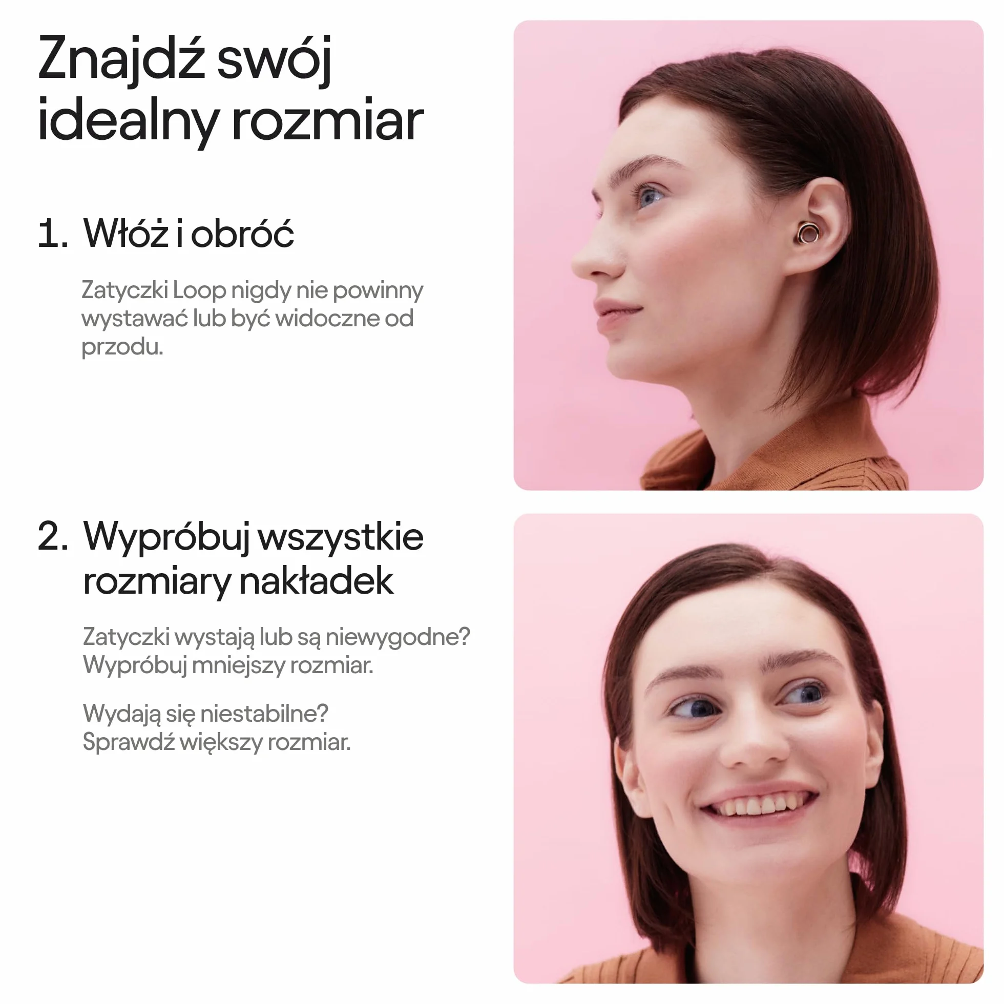 Loop Experience 2 – Certyfikowane ochronniki słuchu dla muzyków, imprezowiczów, uczestników festiwali, koncertów, wydarzeń sportowych i na żywo – zatyczki tłumiące hałas o 17 dB (wysoka wierność)