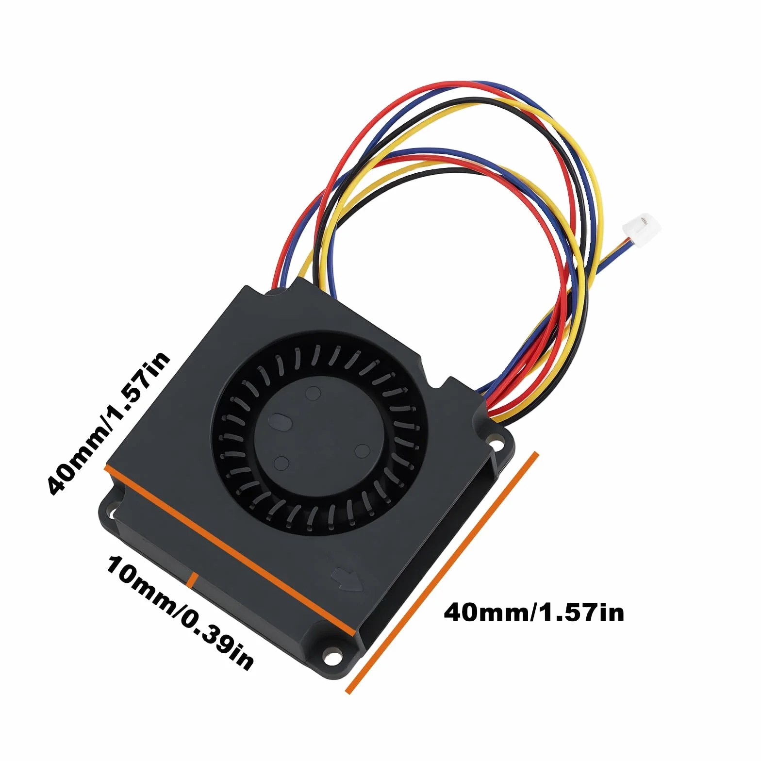 EMSea MX1.25-4Pin PI05 Mini wentylator chłodzący PC FD4010RL-5001 5V 0,2 A dla PI05 40 x 10 mm