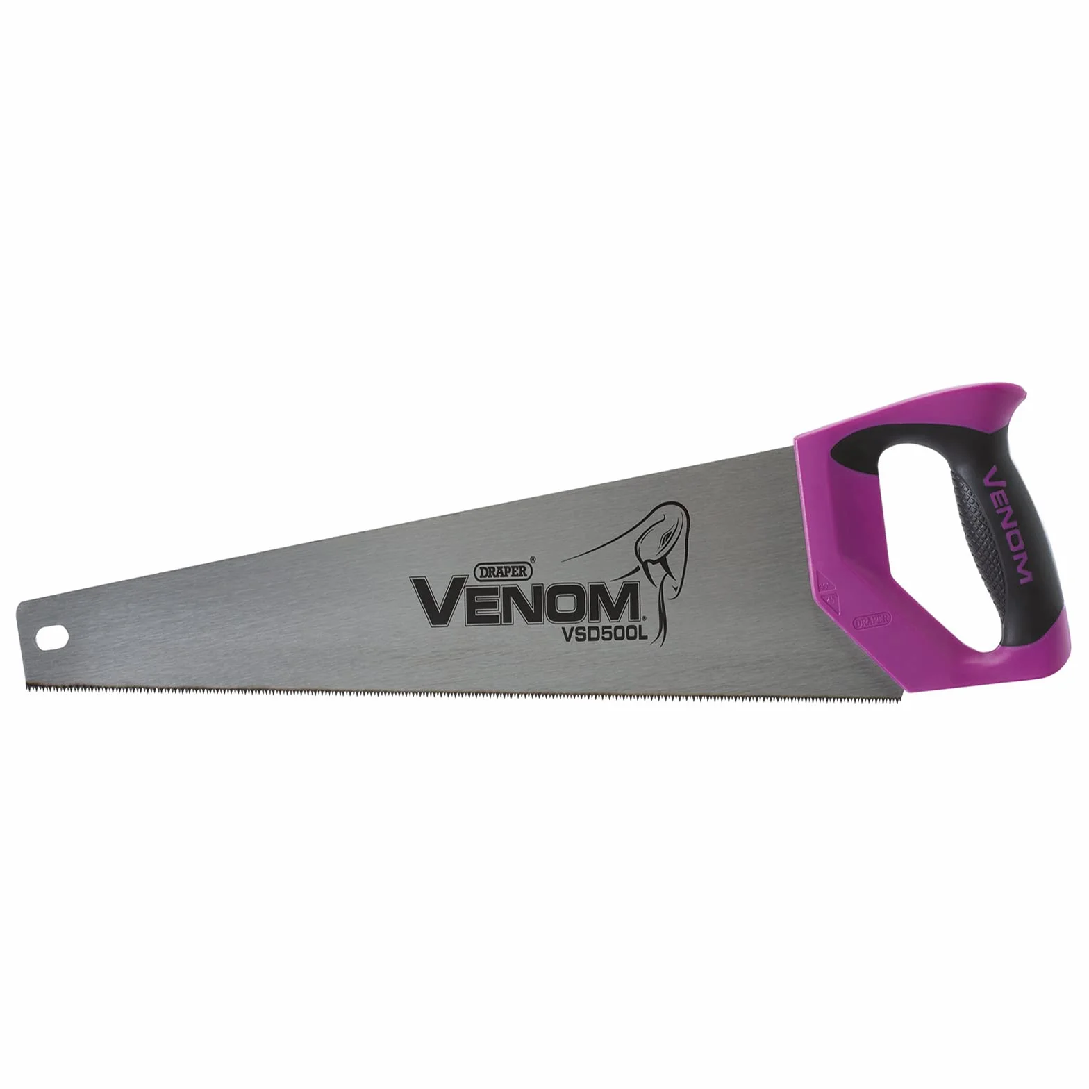 Draper 66125 Venom Double Ground 14PPI piła do laminatu, długość ostrza 500 mm