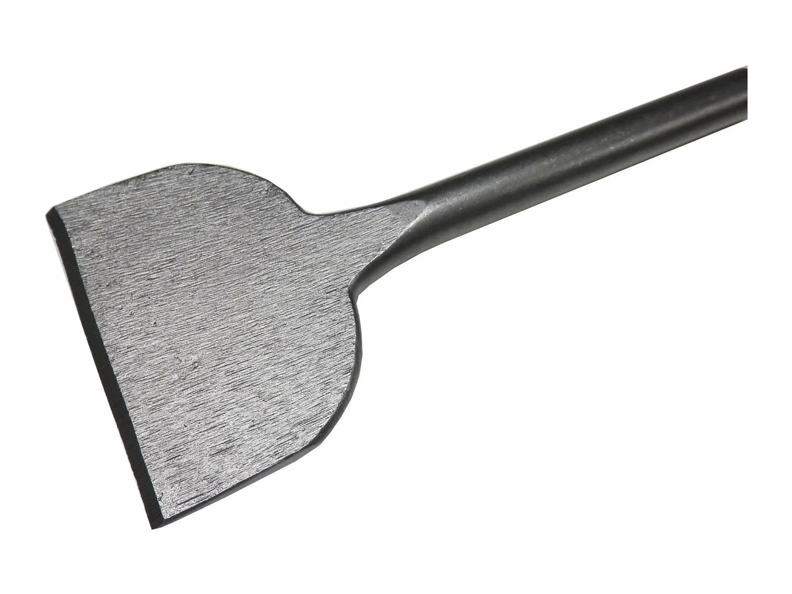 WERHE Dłuto płaskie SDS Max 75 x 600 mm – szerokie dłuto wykonane z hartowanej stali do betonu i muru, kompatybilne z młotami udarowo-obrotowymi