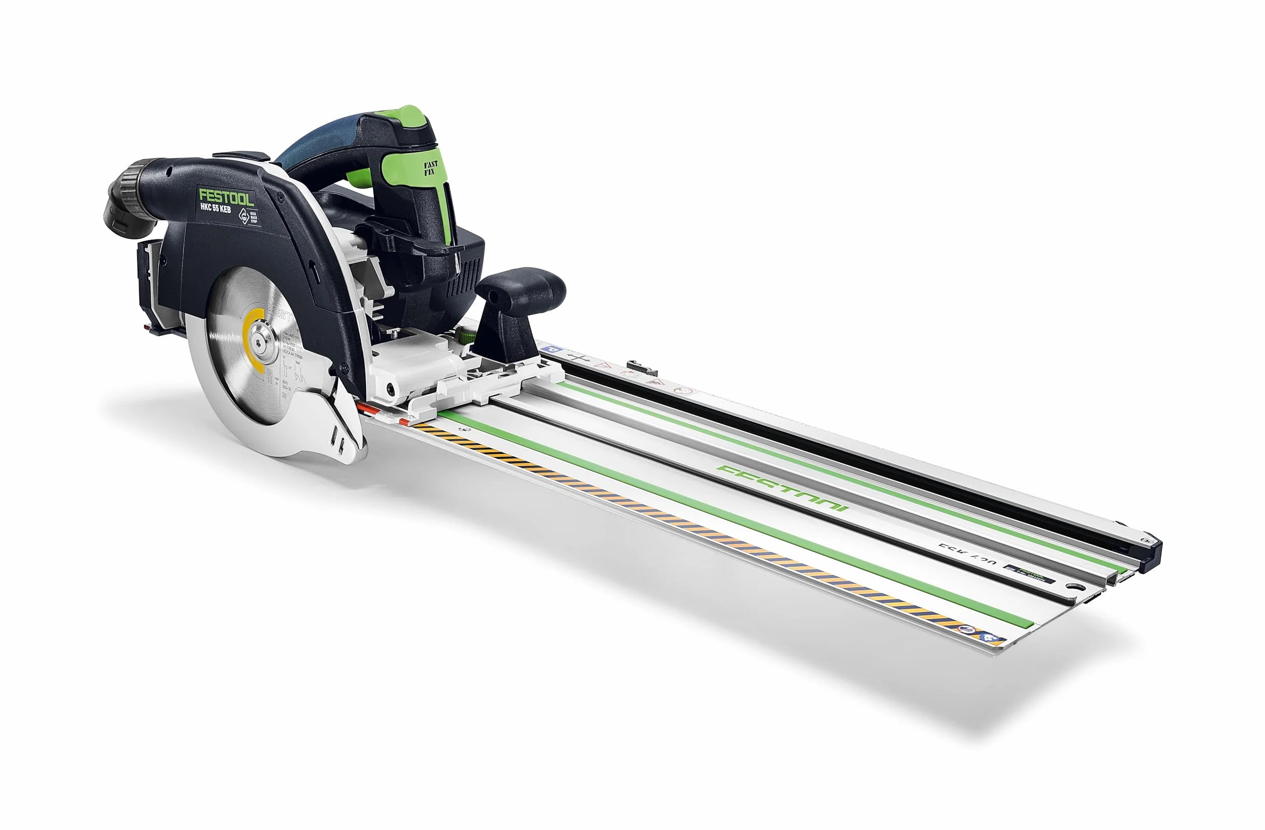 Festool Akumulatorowa ręczna piła tarczowa HKC 55 KEB-Basic-FSK 420 – wydajna piła tarczowa 18 V, mobilne piłowanie, precyzyjne cięcie, KickbackStop