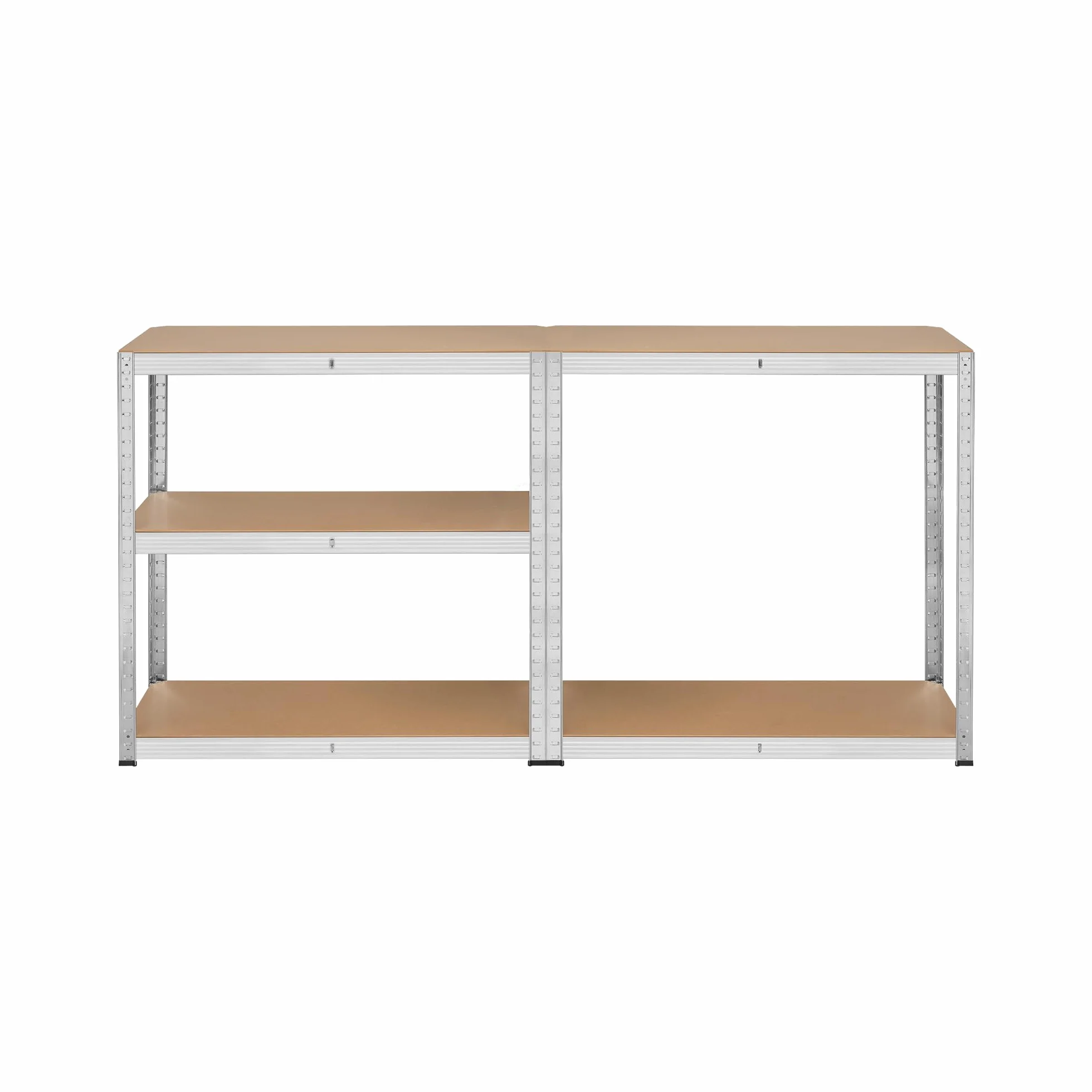 Rebel Electro Regał Metalowy Magazynowy 180x90x40 Srebrny RB-1250