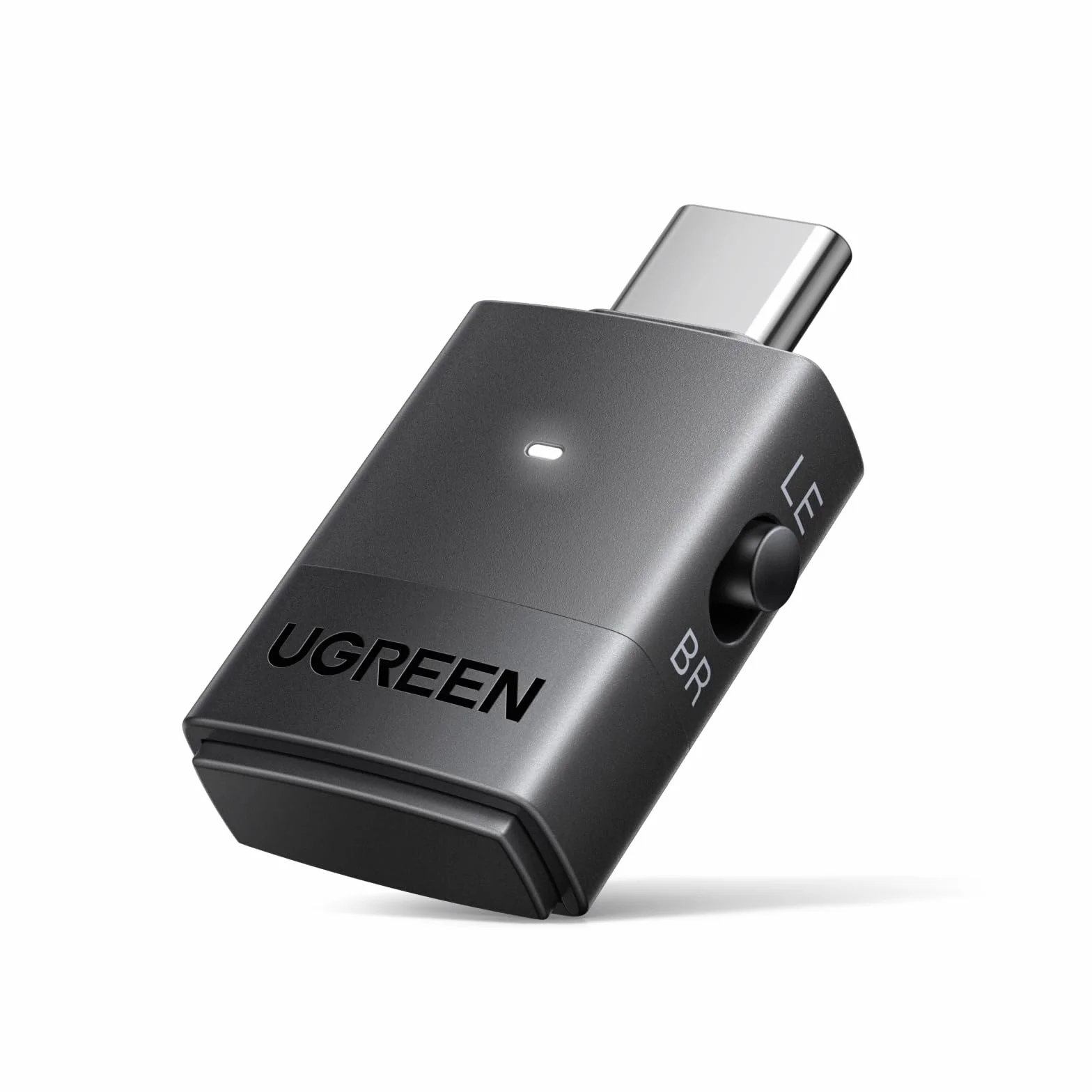 Adapter audio UGREEN LE Audio USB-C 6.0 Bluetooth LC 3 o niskim opóźnieniu i dwóch trybach, bezprzewodowy klucz sprzętowy Bluetooth do komputerów PC, Mac, PS5 i konsol do gier