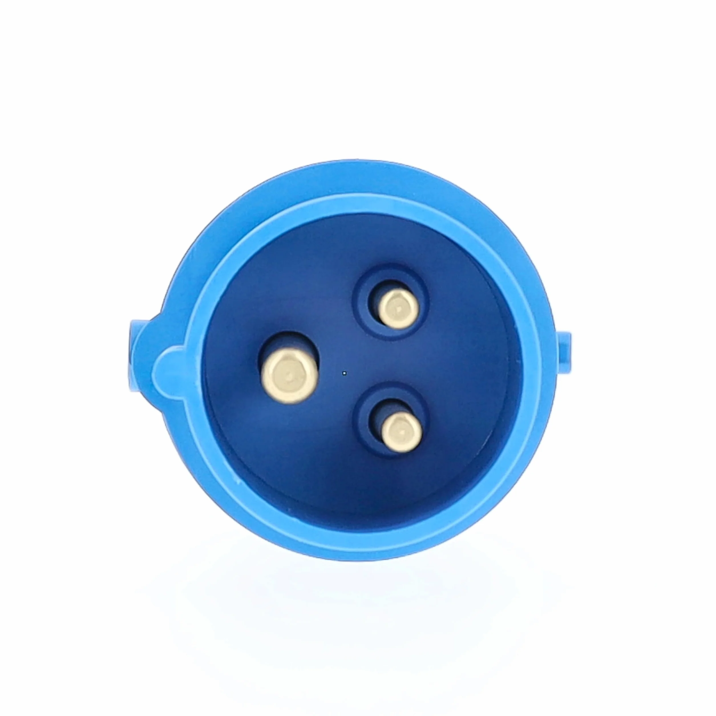 as - Schwabe 60470 CEE Wtyczka Caravan z Połączeniami Śrubowymi, IP44, 230 V/16 A, Niebieska,