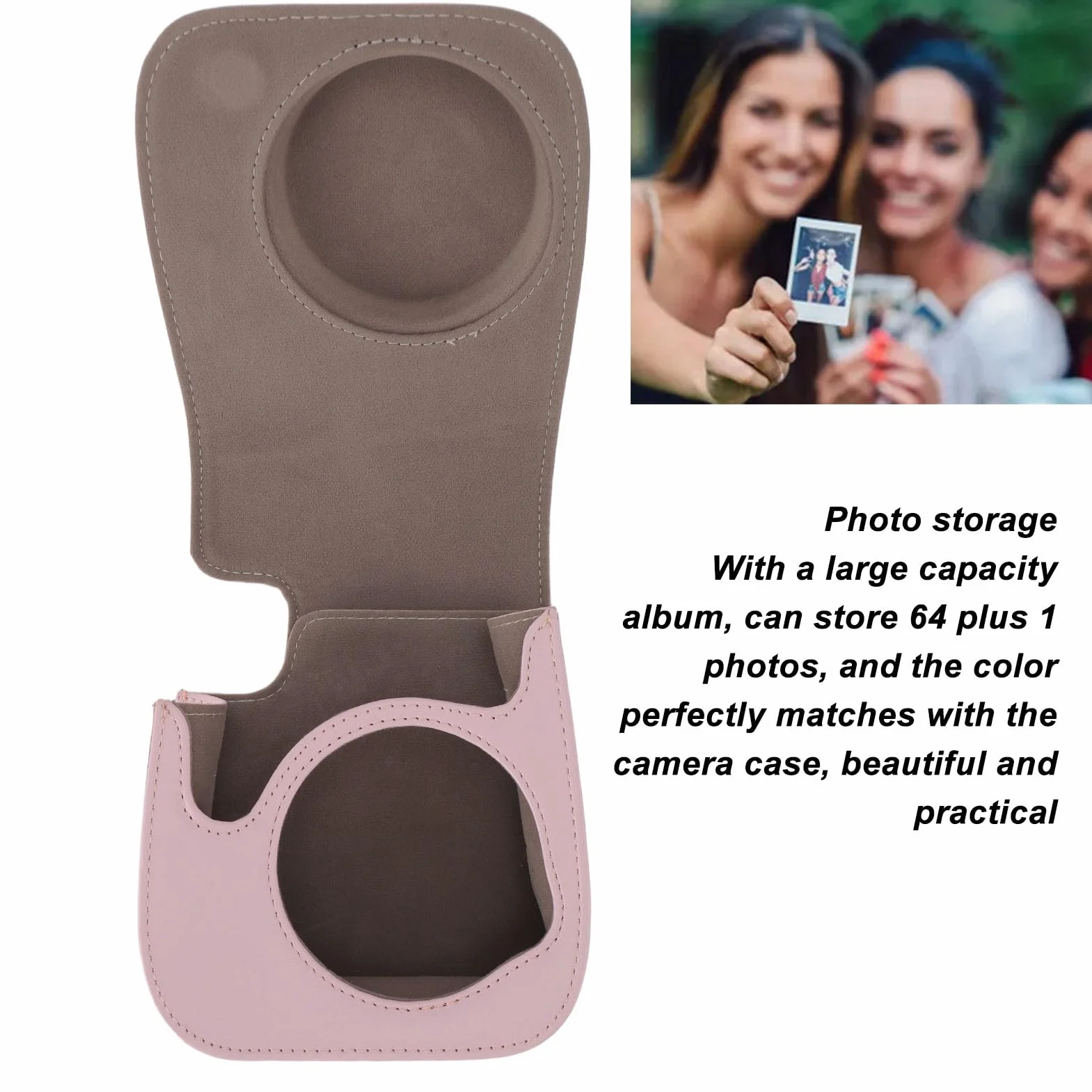 Etui ochronne na aparat Fujifilm Instax Mini 12, Mini12, ekskluzywny zestaw, w tym torba na aparat, pasek na ramię, album fotograficzny, lusterko do selfie, filtry, kolorowa ramka na zdjęcia,