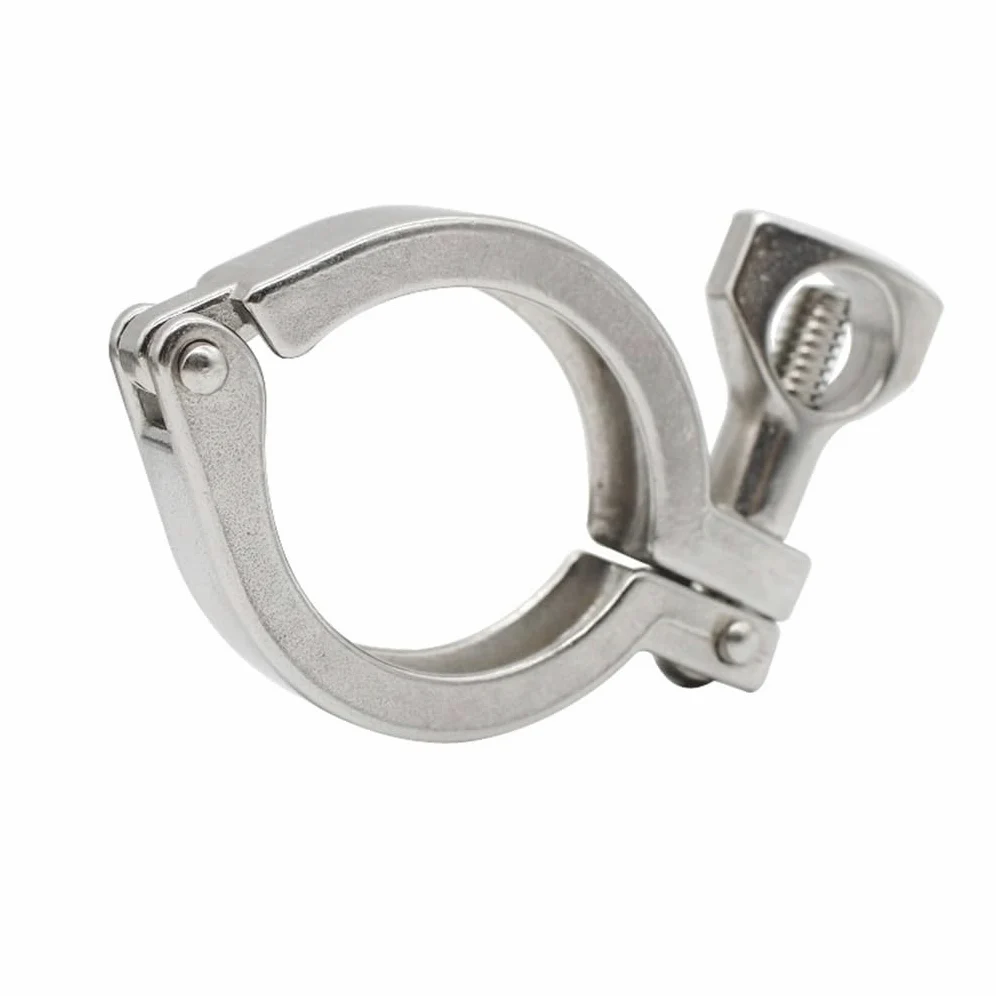 Tuleja Tri-Clamp ze stali nierdzewnej 304 — wytrzymała armatura sanitarna do zastosowań domowych i mleczarskich, średnica zewnętrzna 25–268 mm(159x183mm)