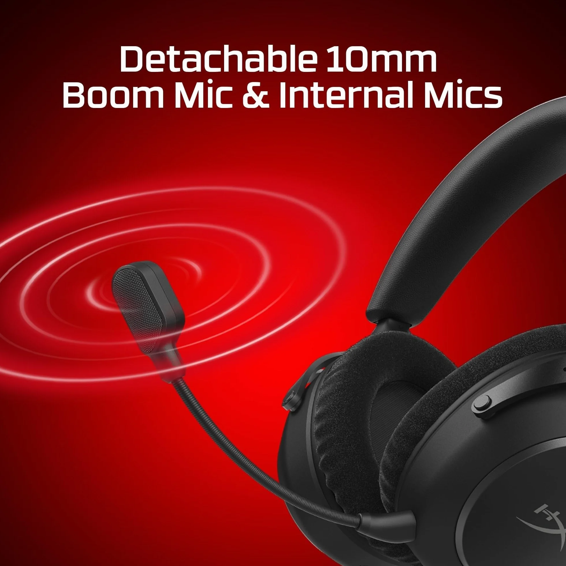 HyperX Cloud Alpha 2 bezprzewodowy zestaw słuchawkowy do gier 53 mm 250h baterii 2,4 GHz Bluetooth