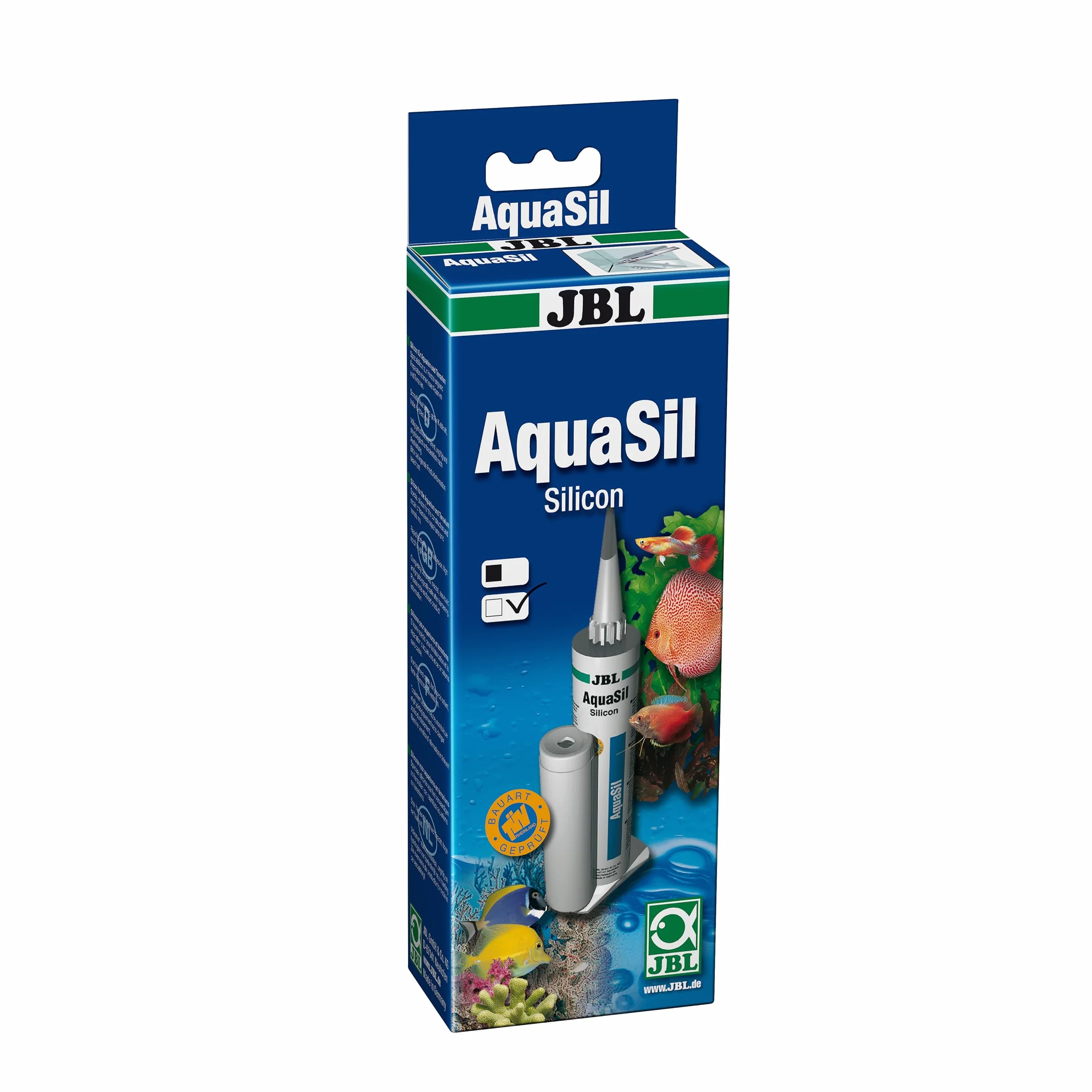 JBL JBL AquaSil 6139100, specjalny silikon, 80 ml, przezroczysty
