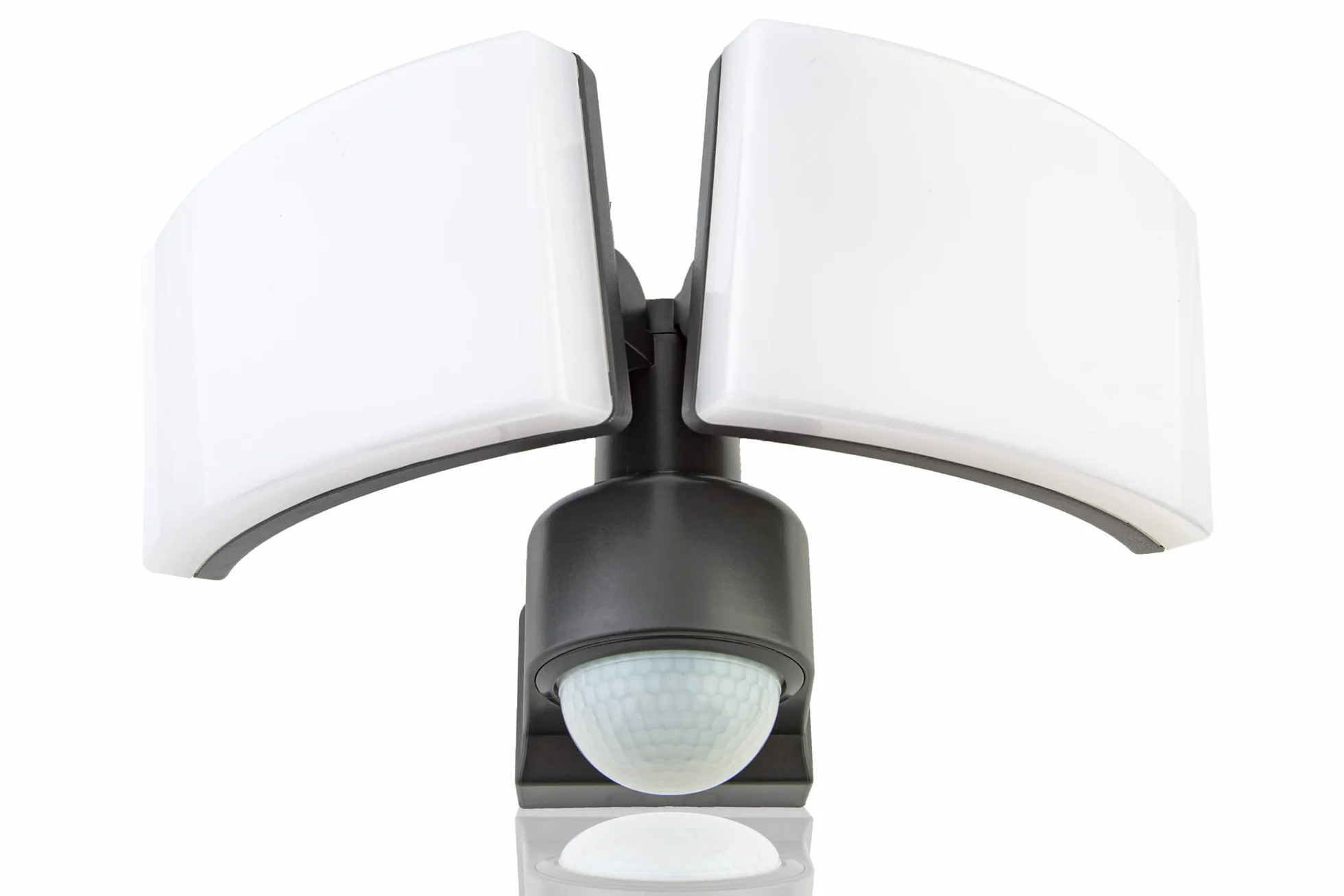 HUBER Reflektor LED z czujnikiem ruchu 360° 2 x 20 W 4400 lm IP65 antracyt