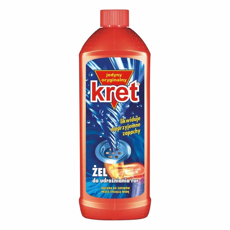 Kret Kret-Zel1 środek do czyszczenia odpływu, 1 kg