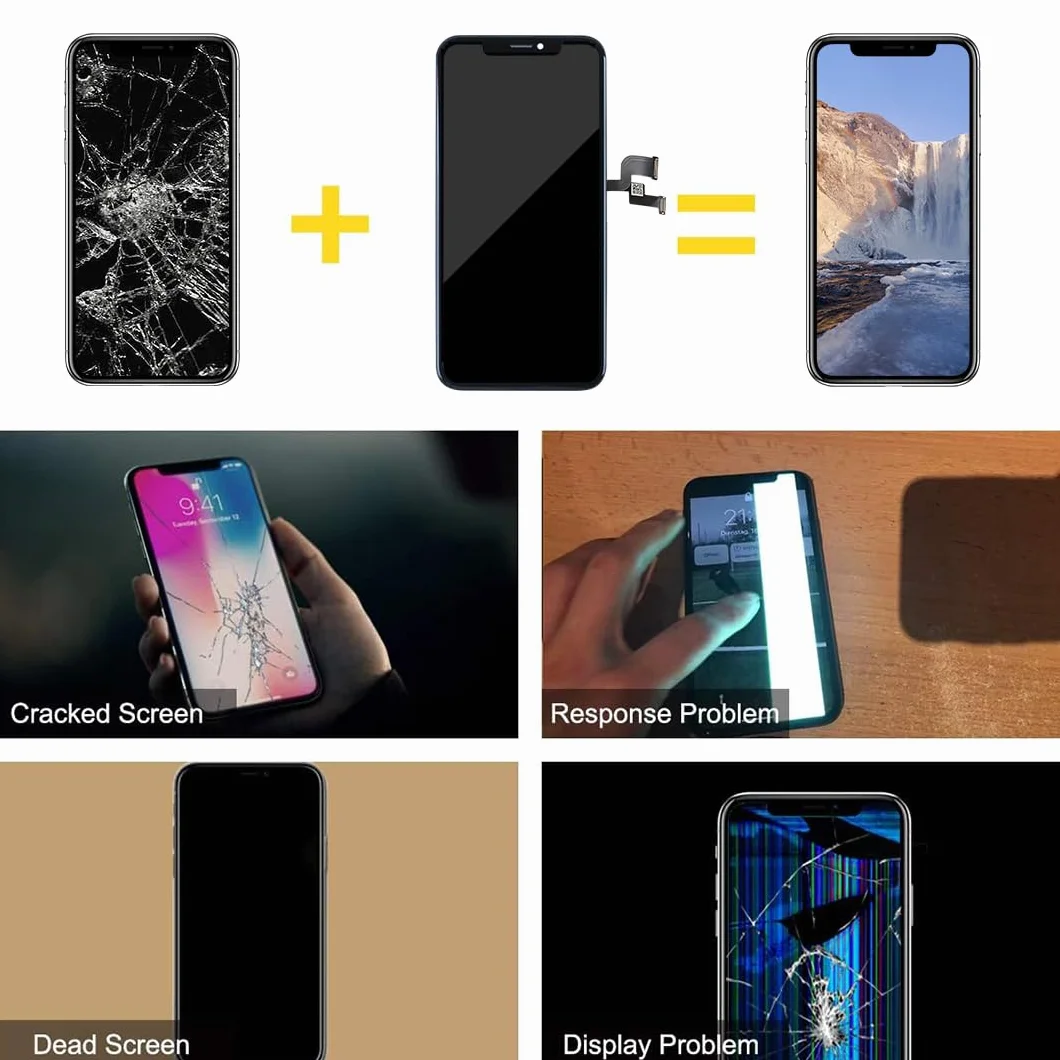 Bokman Ekran do iPhone XS 5,4" FHD LCD Face ID Dotykowy