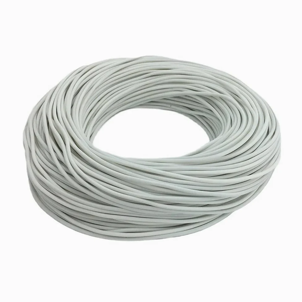 Przewód grzejny z gumy silikonowej 0,3 Ohm/M - DIY Elektryczny kabel do ogrzewania podłogowego (1-100 m) w dalekiej podczerwieni (40(100m)