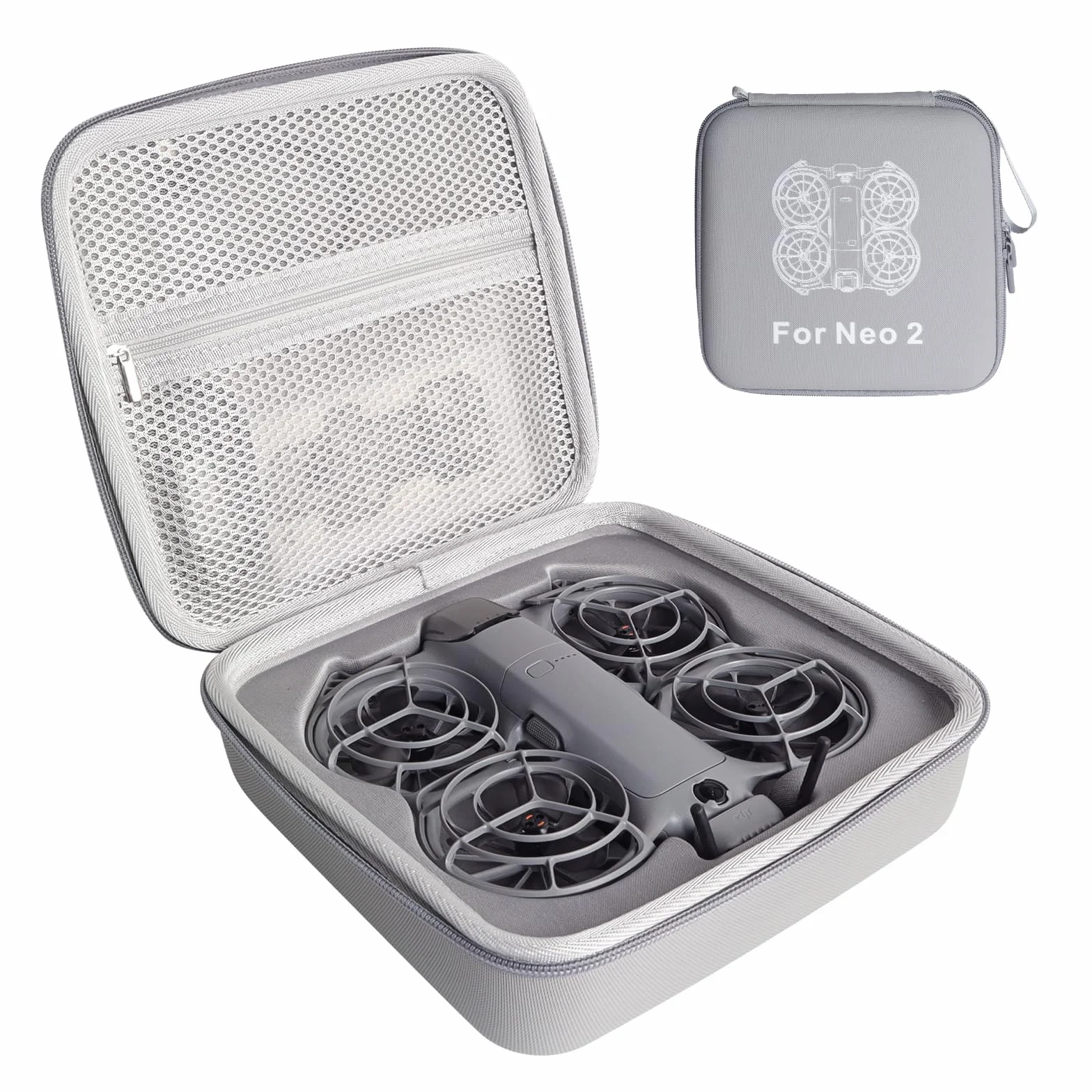 Torba do przenoszenia DJI NEO 2, odporna na uderzenia, przenośna, z komorą na baterie