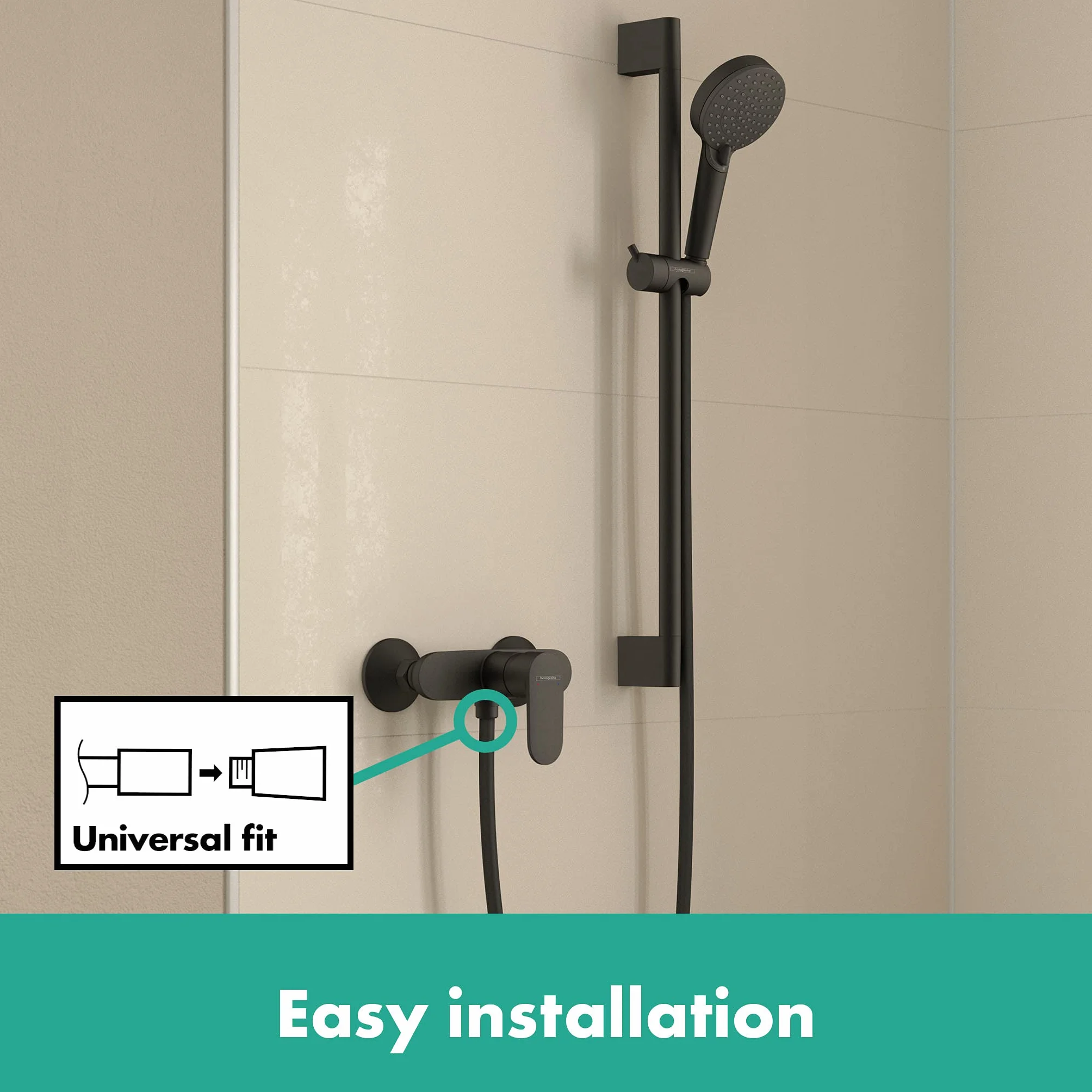 hansgrohe Vernis Blend jednouchwytowa bateria umywalkowa chrom 70 mm EcoSmart
