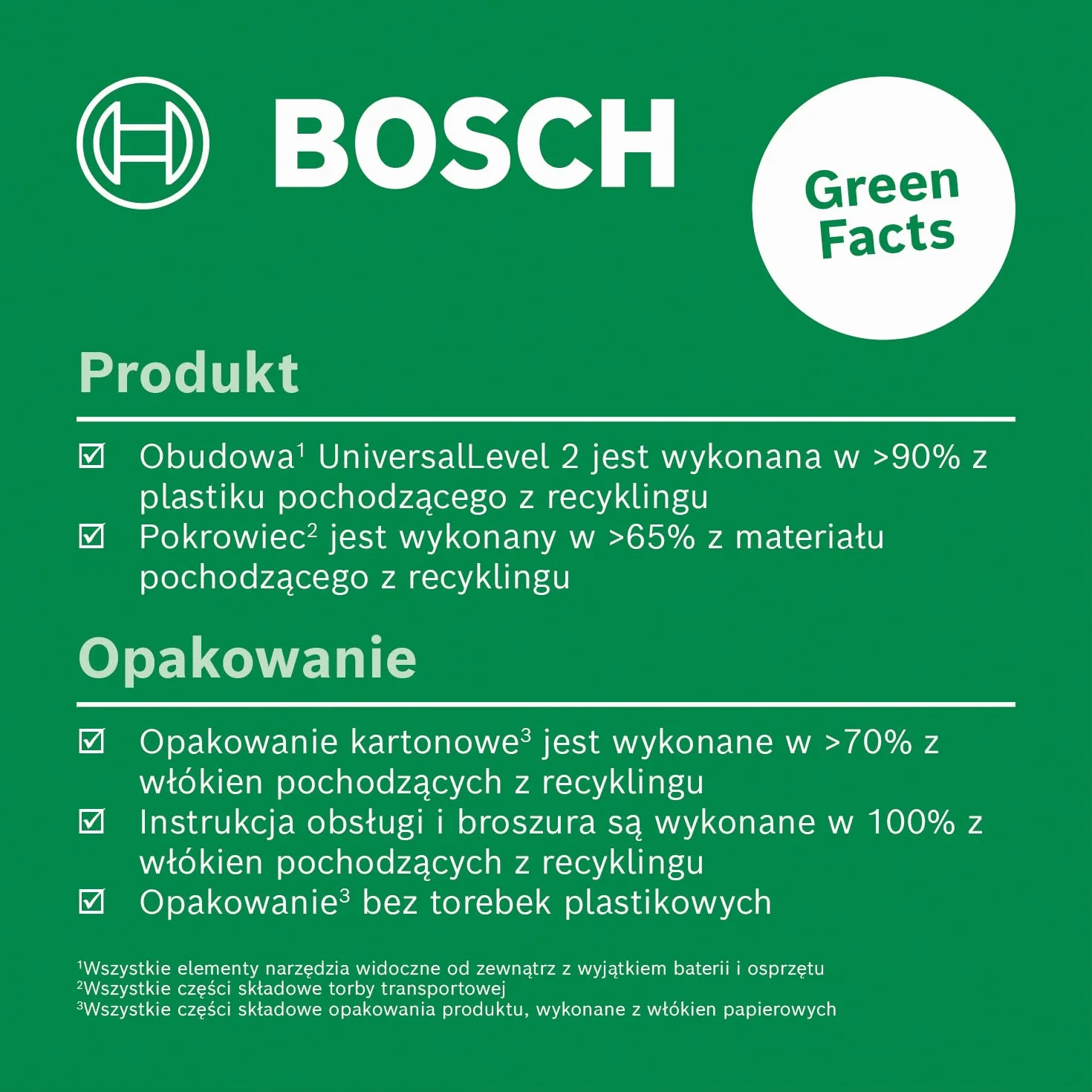 Bosch Laser krzyżowy UniversalLevel 2 (linia laserowa skrzyżowana wraz z dodatkowymi punktami w pionie do precyzyjnego wyrównywania elementów i łatwego przenoszenia punktów, opakowanie kartonowe)