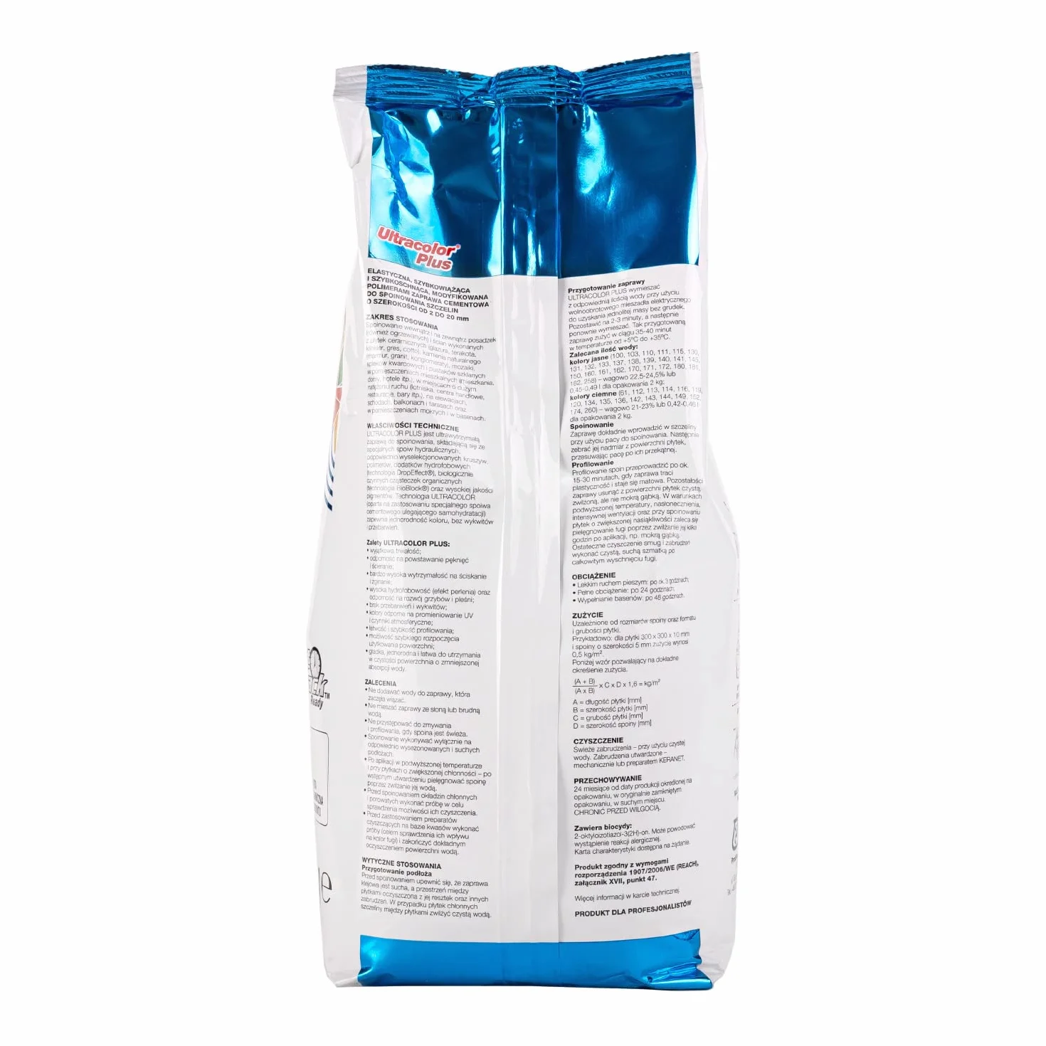 Fuga cementowa MAPEI ULTRACOLOR PLUS 2kg 130 jaśmin