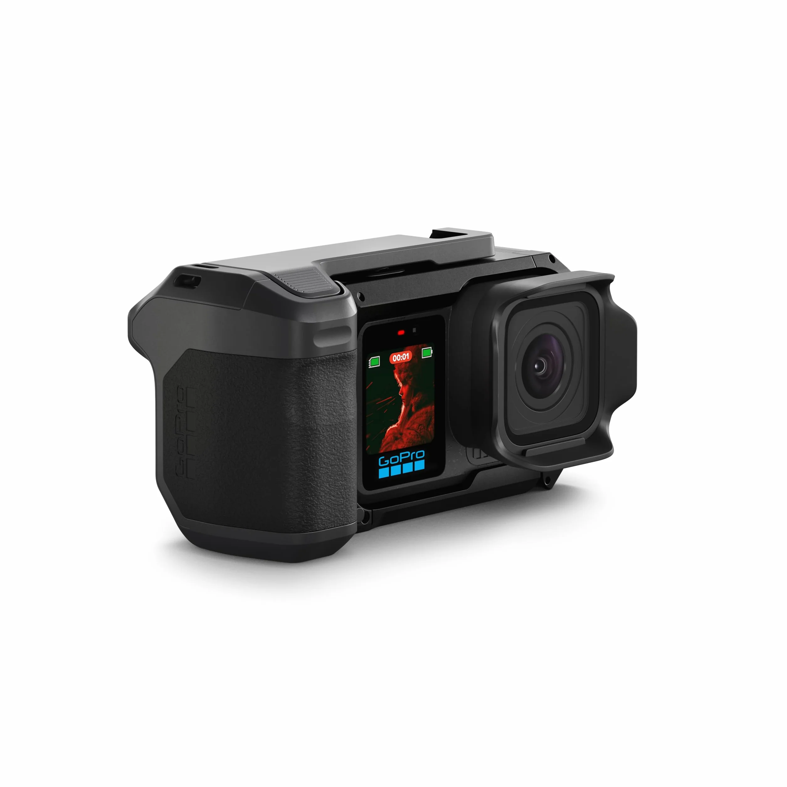 GoPro MISSION 1 PRO Grip Edition – kamera, uchwyt Point-and-Shoot, akumulator Enduro 2, etui, osłona obiektywu