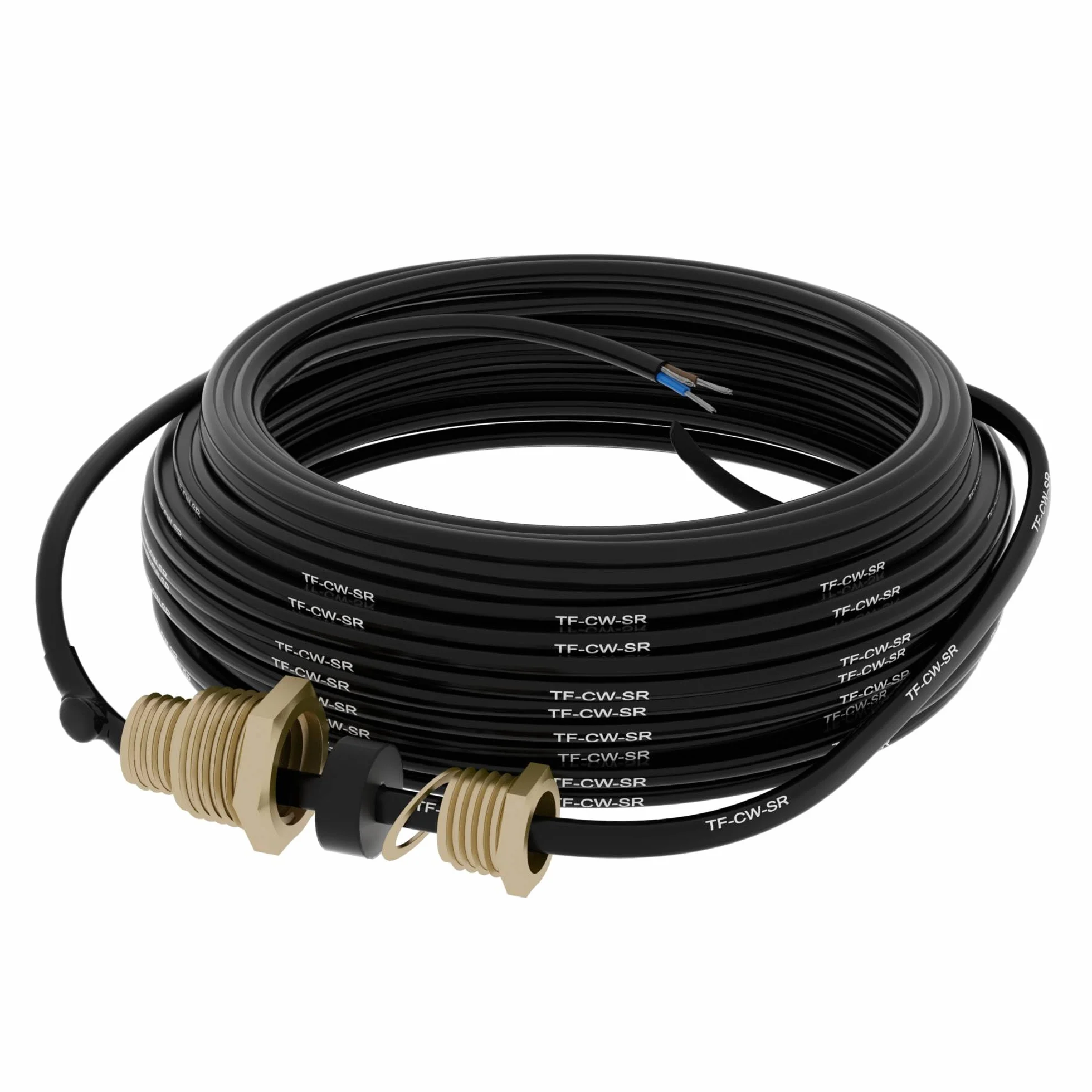 Termofol Samoregulujący kabel grzewczy CW-SR – ochrona przed zamarzaniem do rur, łatwy montaż wewnątrz/na zewnątrz, energooszczędny, IPX8, długość 1 m, trwałe ogrzewanie rurowe