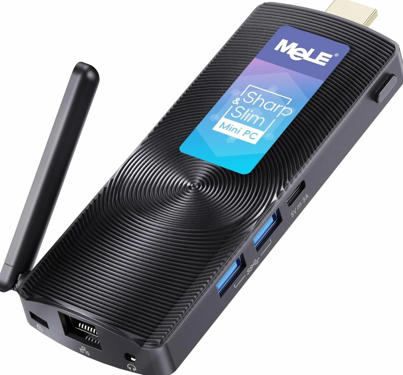 MeLE PCG02 Bezwentylatorowy Mini PC Stick J4125 8GB 128GB HDMI Gigabit Ethernet