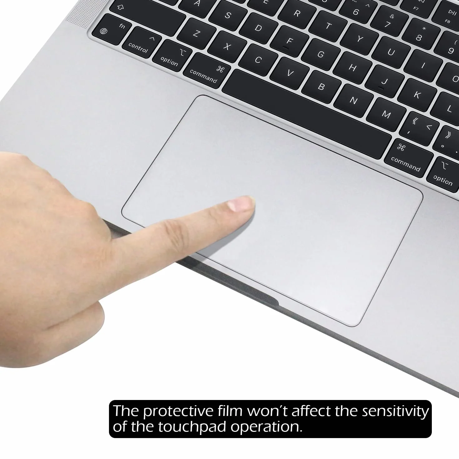 Ochraniacz na gładzik do MacBooka Air 38.9 cm (A3241, układ M4), przezroczysty pokrowiec na panel dotykowy do laptopa, akcesoria ochronne do MacBooka Air 15,3 cala (38.9 cm)