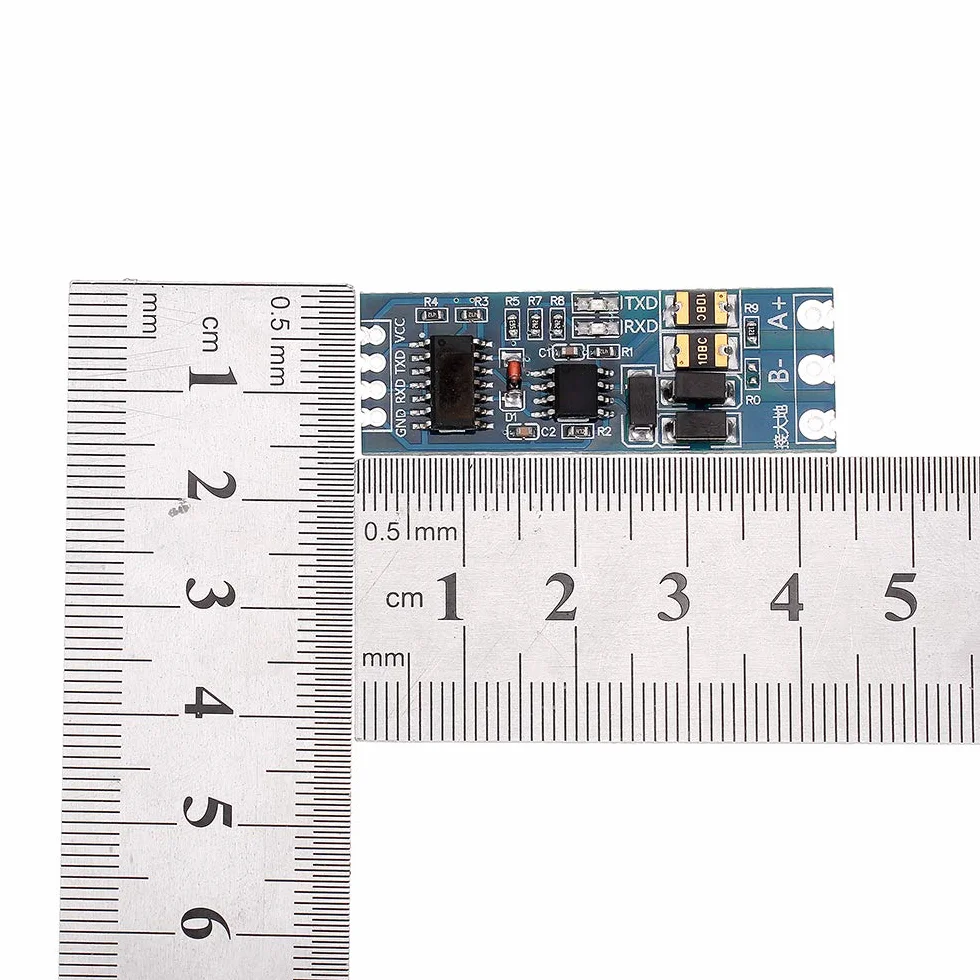 DollaTek TTL do RS485 Adapter 485 Port szeregowy moduł konwertera poziomu UART 3,3V 5V