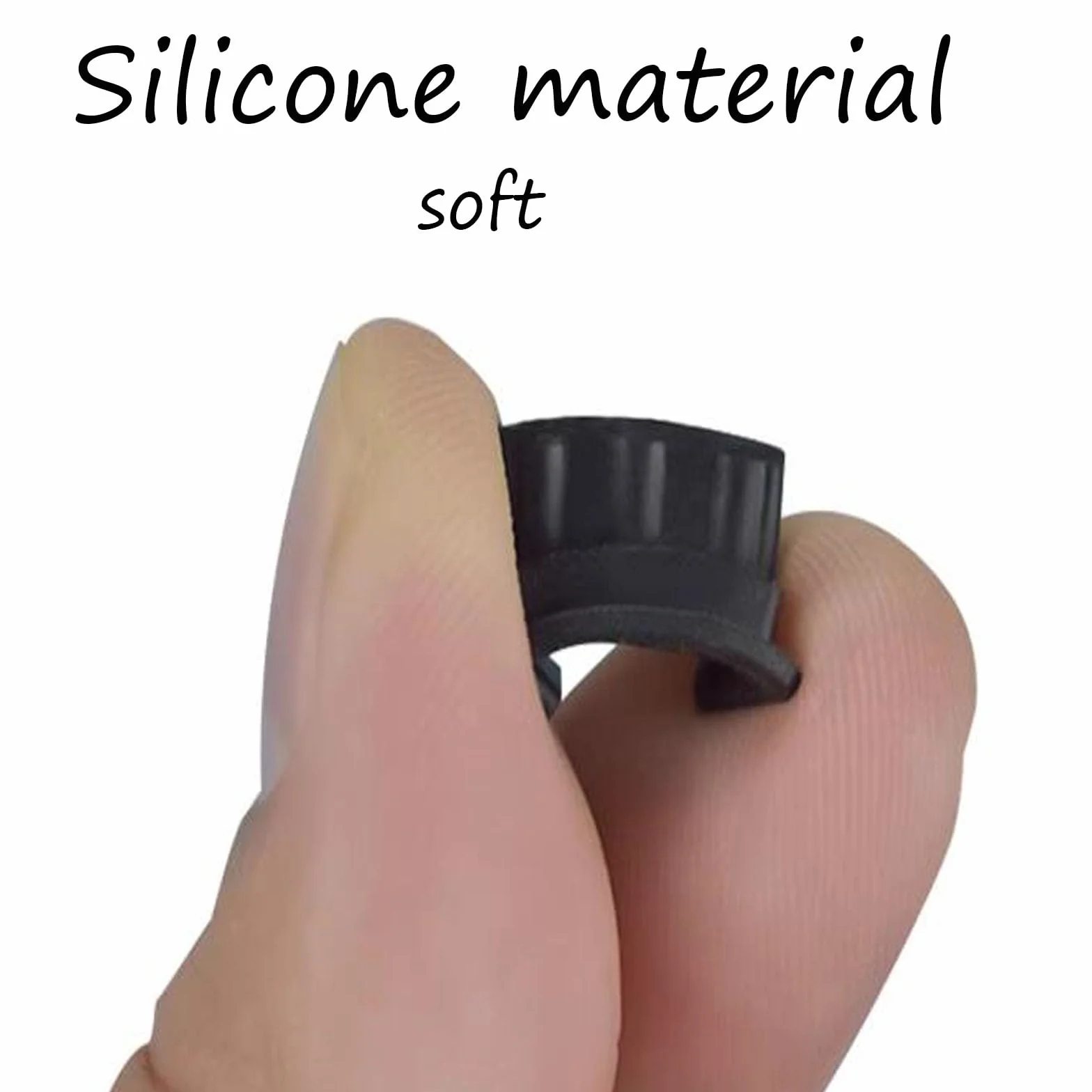 JCKD 30 sztuk silikonowych zatyczek przeciwpyłowych USB 2.0/3.0, czarne