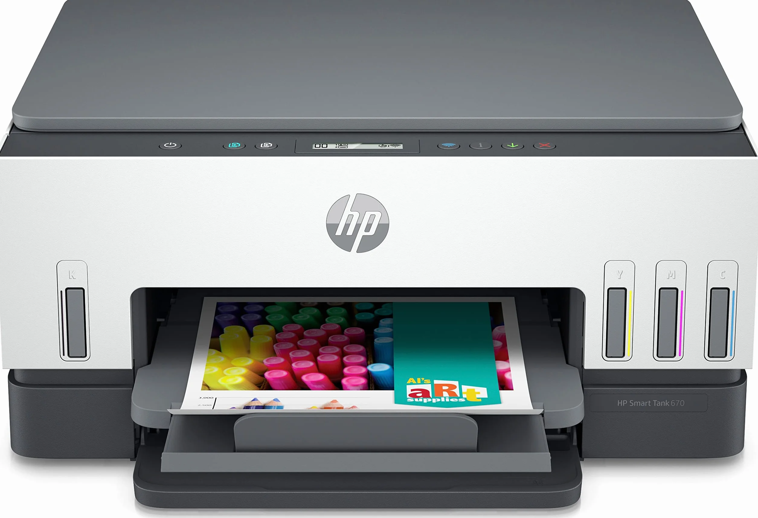 HP Smart Tank Urządzenie wielofunkcyjne 670, Drukowanie, skanowanie, kopiowanie, sieć bezprzewodowa, Skanowanie do pliku PDF