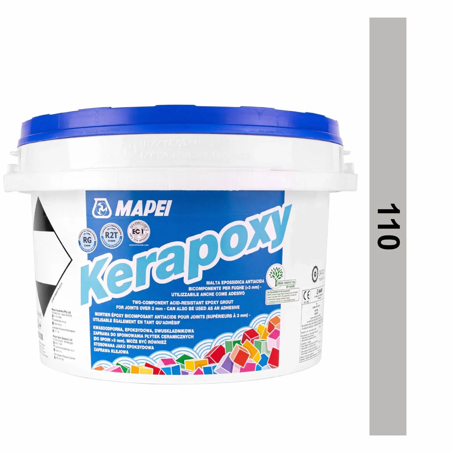 Fuga epoksydowa MAPEI KERAPOXY 2kg 110 manhattan