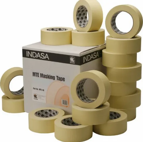 INDASA 20 rolek 48 mm MTE 80 °C taśma malarska taśma malarska taśma malarska taśma malarska taśma malarska taśma krepowana