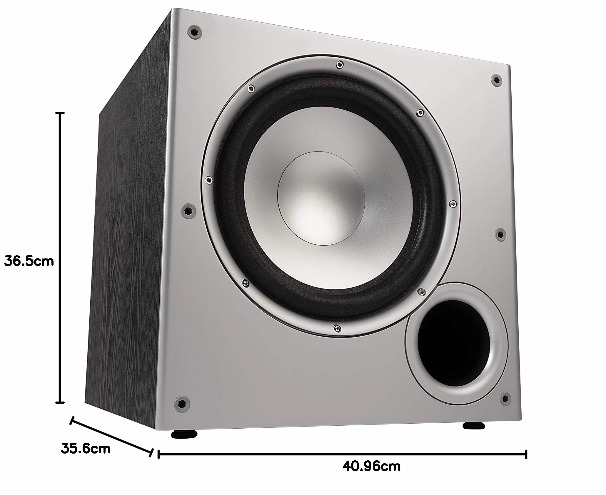 Polk Audio PSW10EBK Subwoofer 100 W Czarny Szary