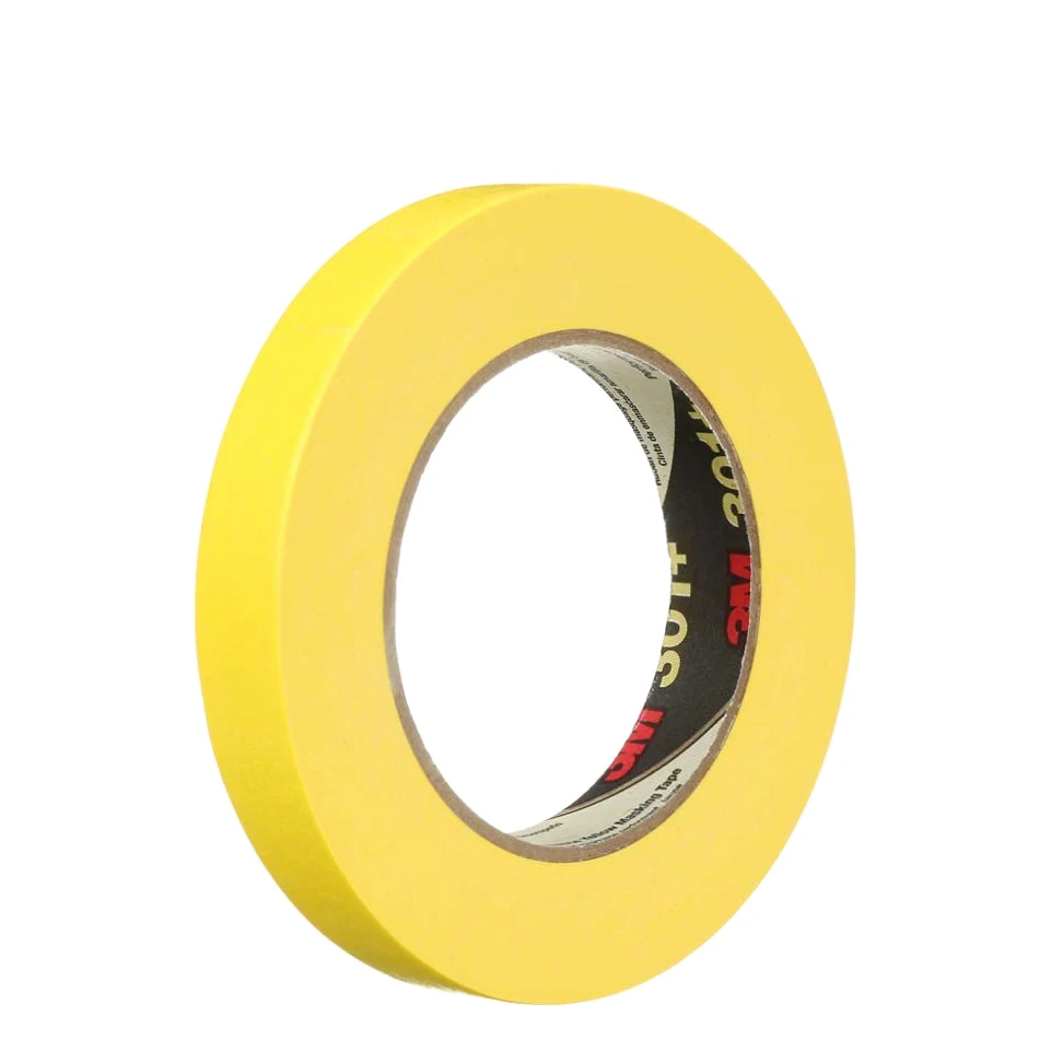 3M 301+18 301+ żółta taśma maskująca lub malarska, szerokość 18 mm