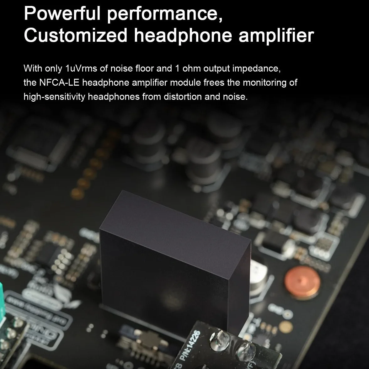 Topping Professional E1x2 OTG interfejs audio wzmacniacz słuchawkowy czarny