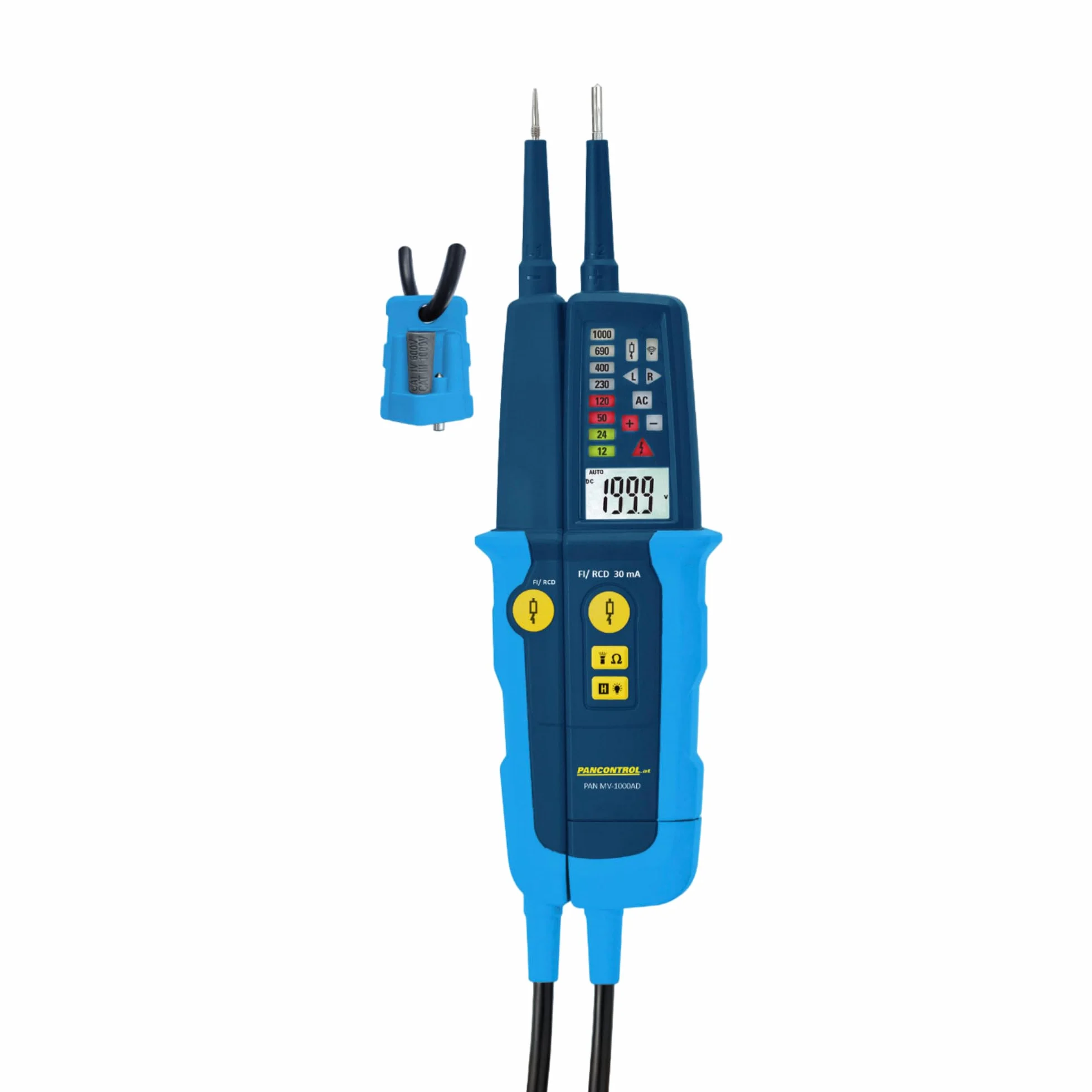 PAN MV-1000AD tester napięcia z wyświetlaczem LED i LCD 1000 V