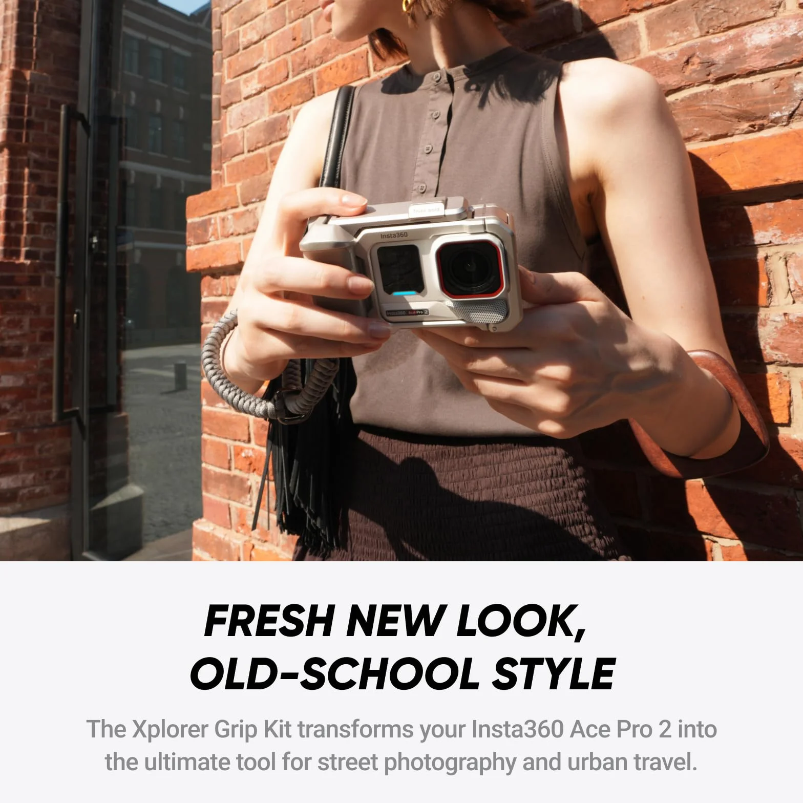 Insta360 Ace Pro 2 Polaris White Limited Edition Xplorer zestaw aparat 8K Leica czujnik 1/1,3" podwójny chip AI