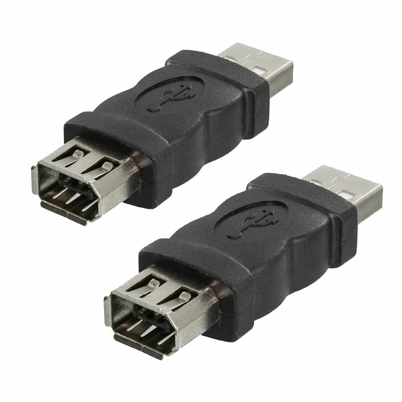 Firewire IEEE 1394 6-pin żeński na USB męski adapter konwerter 2 szt