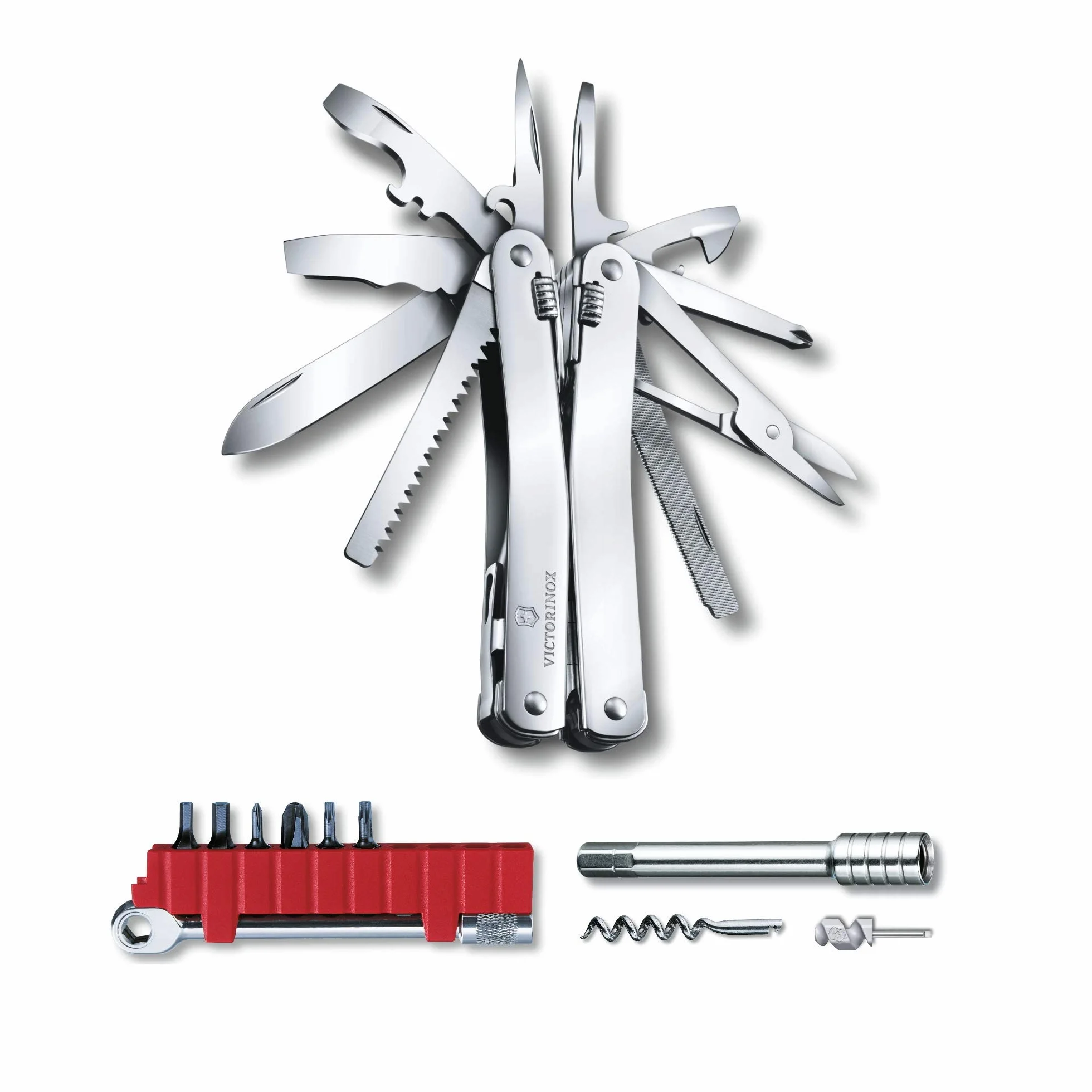 Victorinox Swiss Tool Spirit X Plus 3.0236.N Narzędzie Wielofunkcyjne, Srebrny, 105 mm