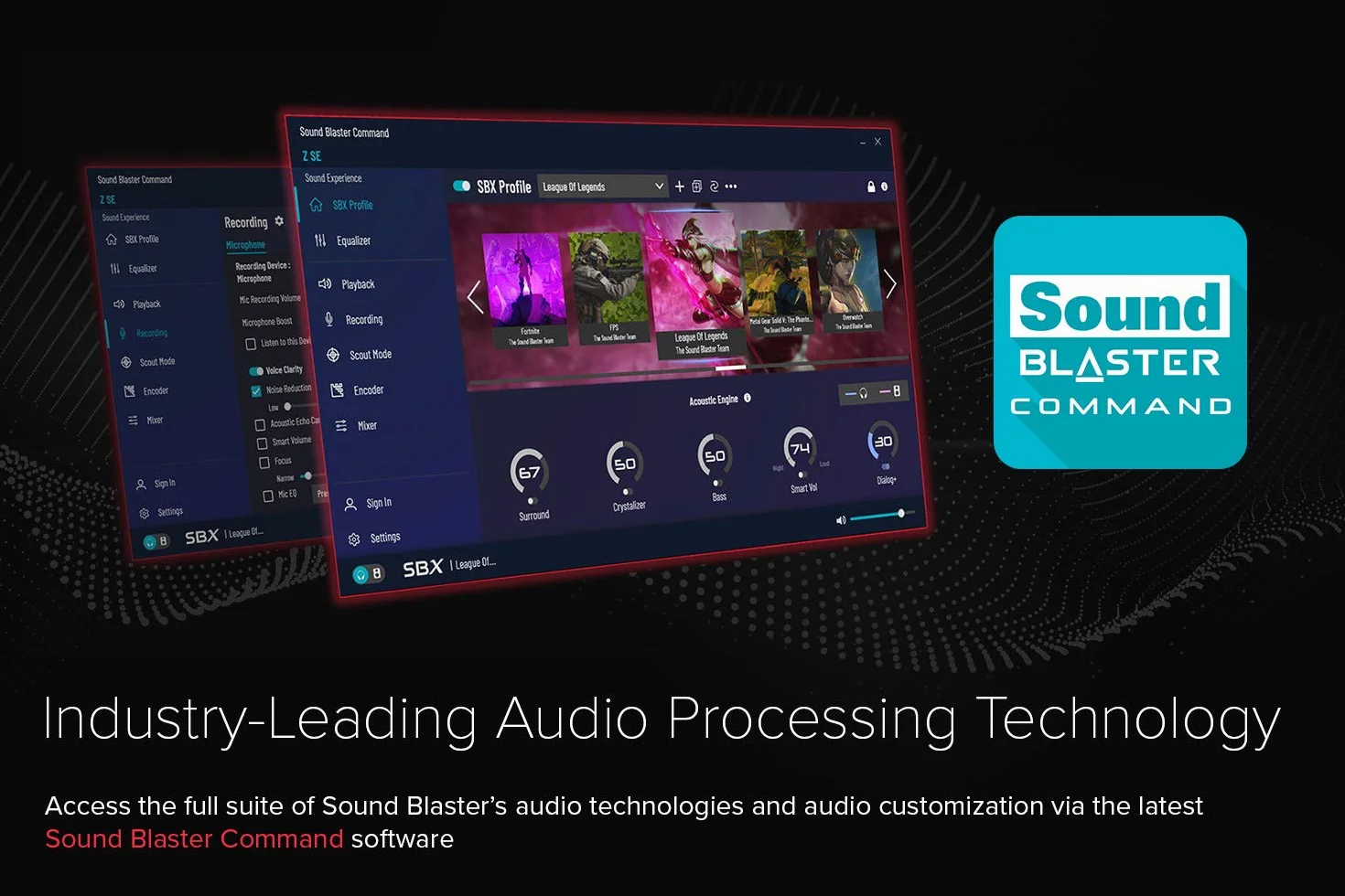 Creative Sound Blaster Z SE wewnętrzna karta dźwiękowa PCI-e DAC 116 dB SNR 5.1 Surround